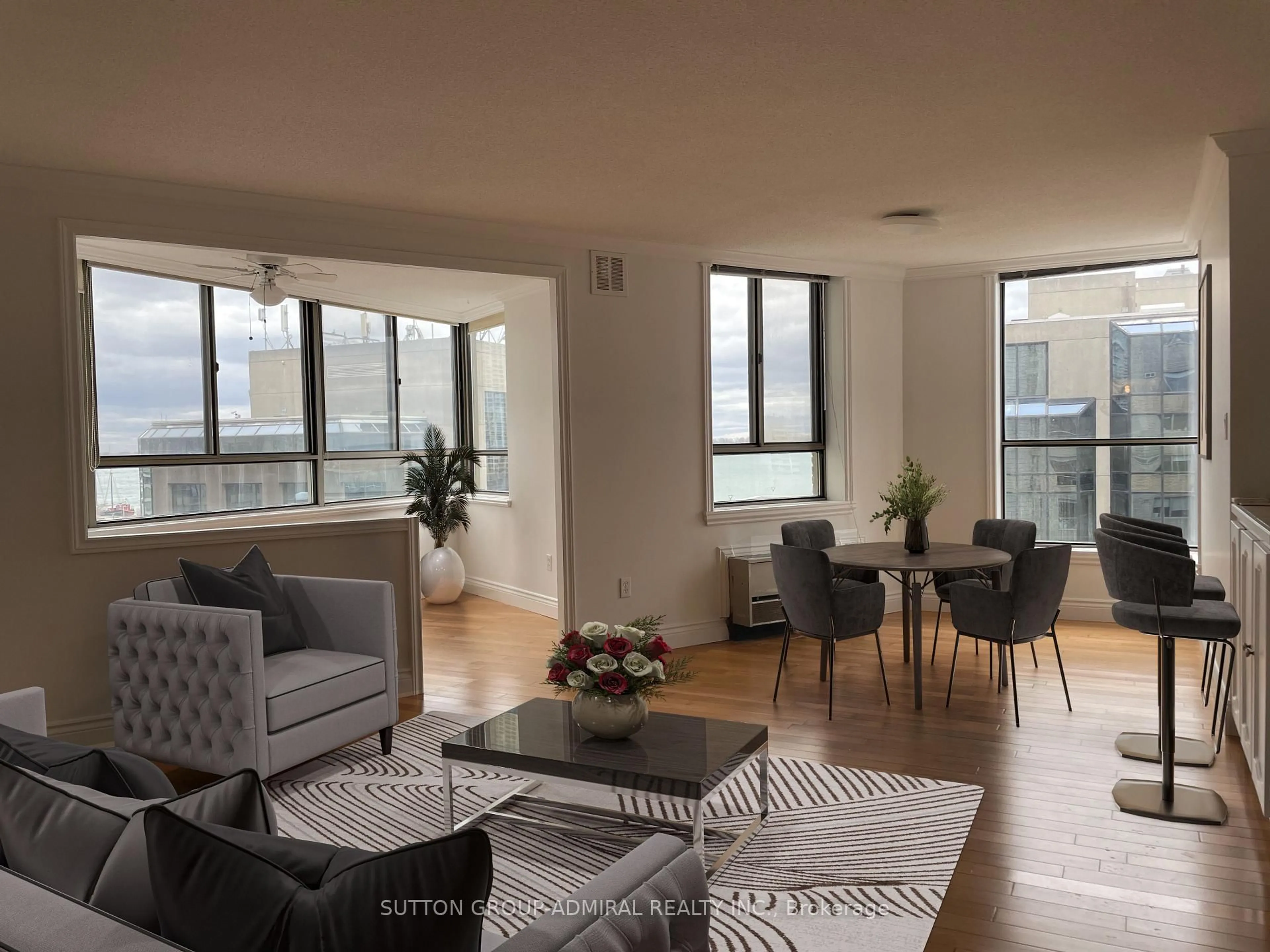 Living room with furniture, unknown for 270 Queens Quay Blvd #801, Toronto Ontario M5J 2N4