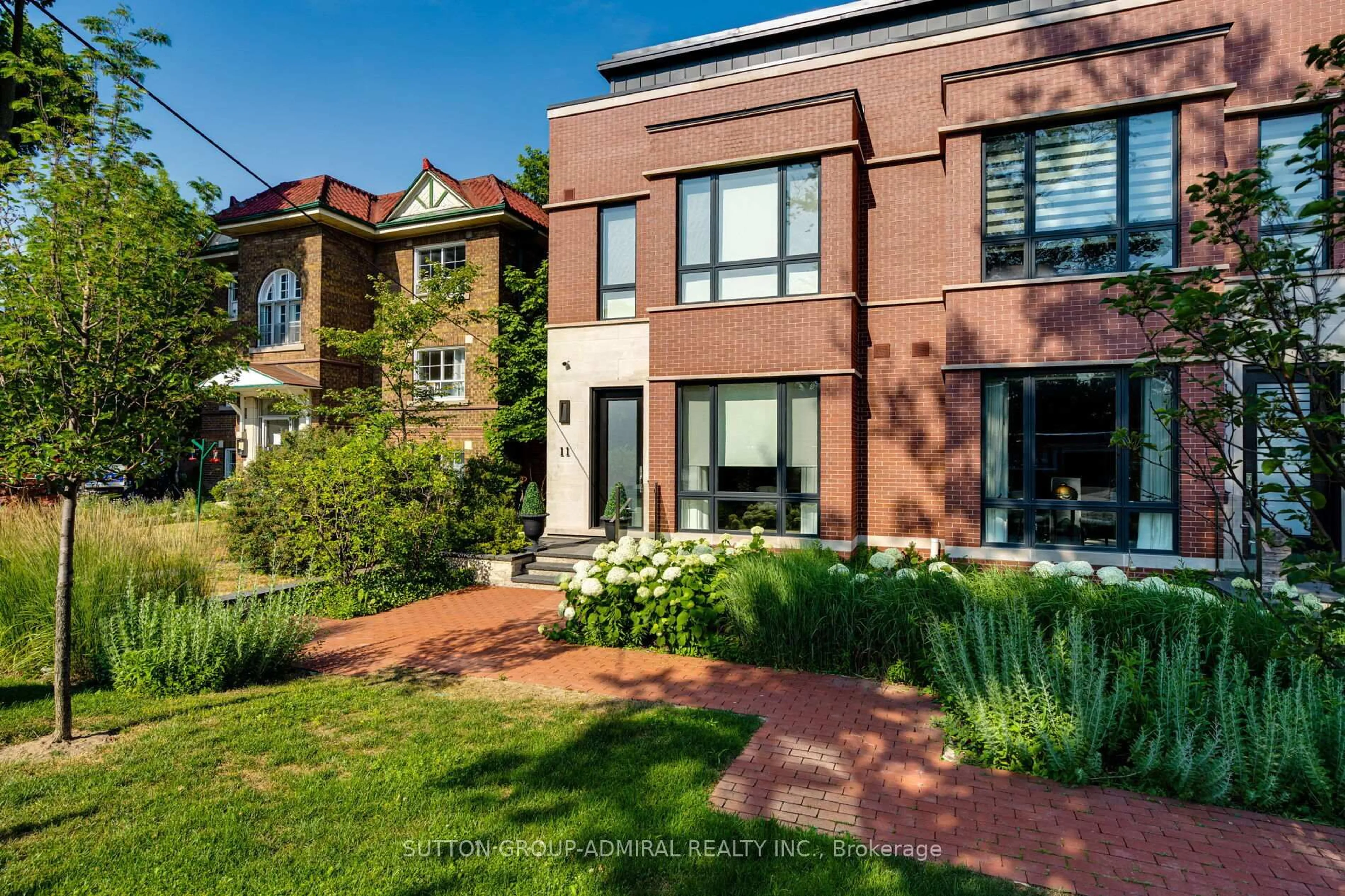 Home with brick exterior material, street for 11 Thurloe Ave, Toronto Ontario M4S 0B4