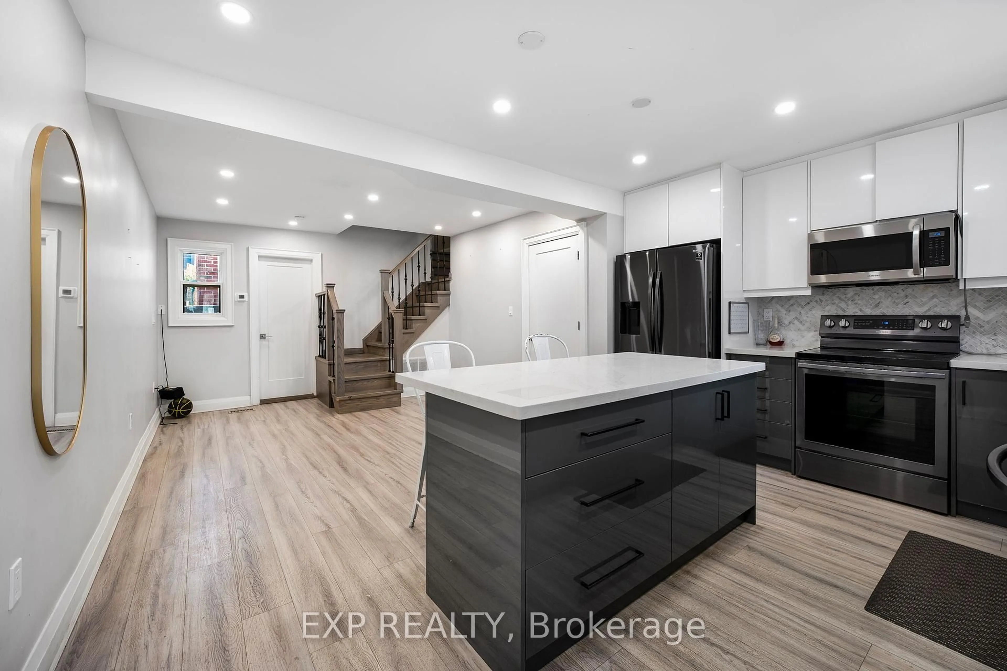 Open concept kitchen, unknown for 165 Claremont St, Toronto Ontario M6J 2M7