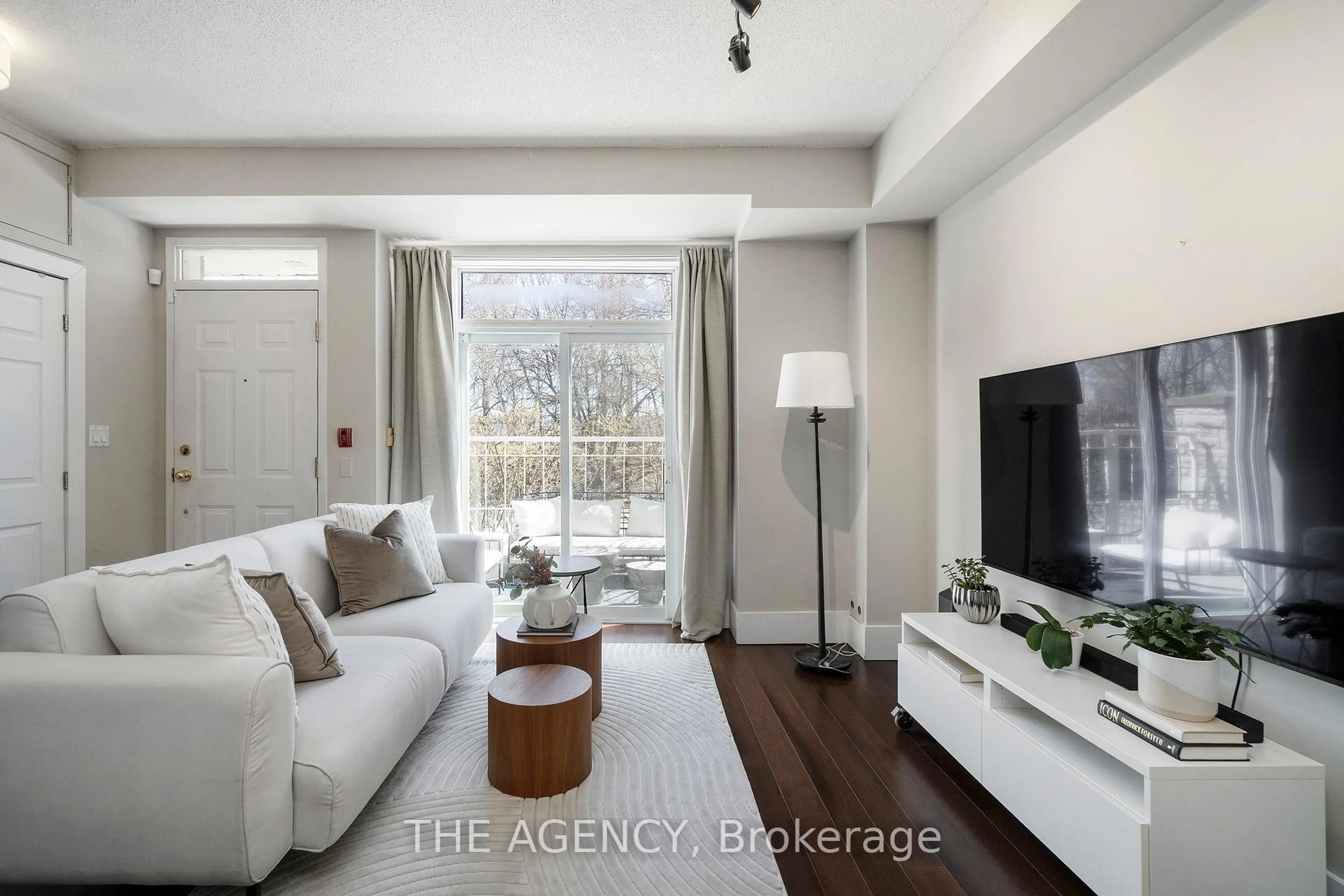 Living room with furniture, unknown for 28 Stadium Rd #108, Toronto Ontario M5V 3P4
