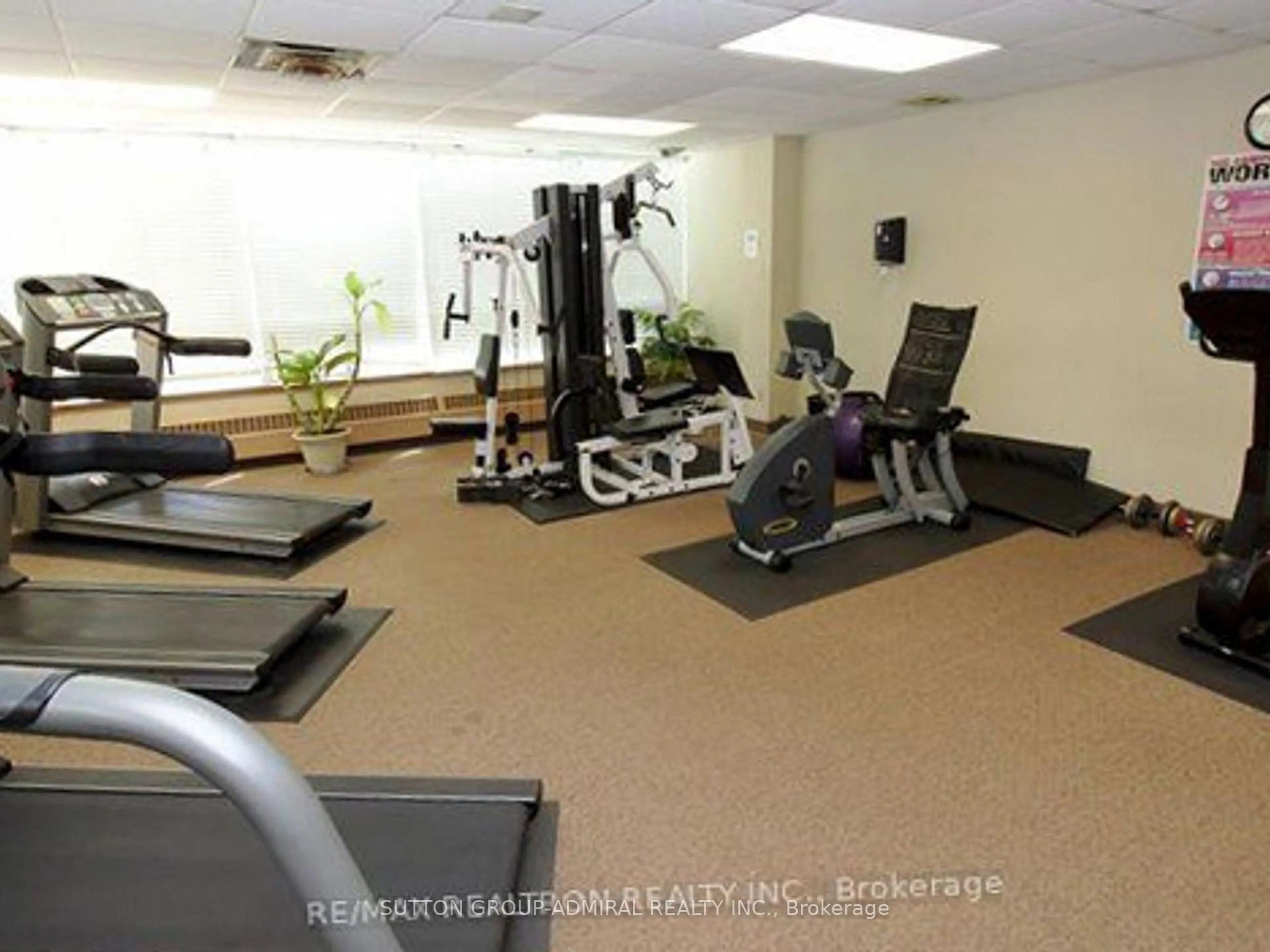 Gym or fitness room for 1101 Steeles Ave #1210, Toronto Ontario M2R 3W5
