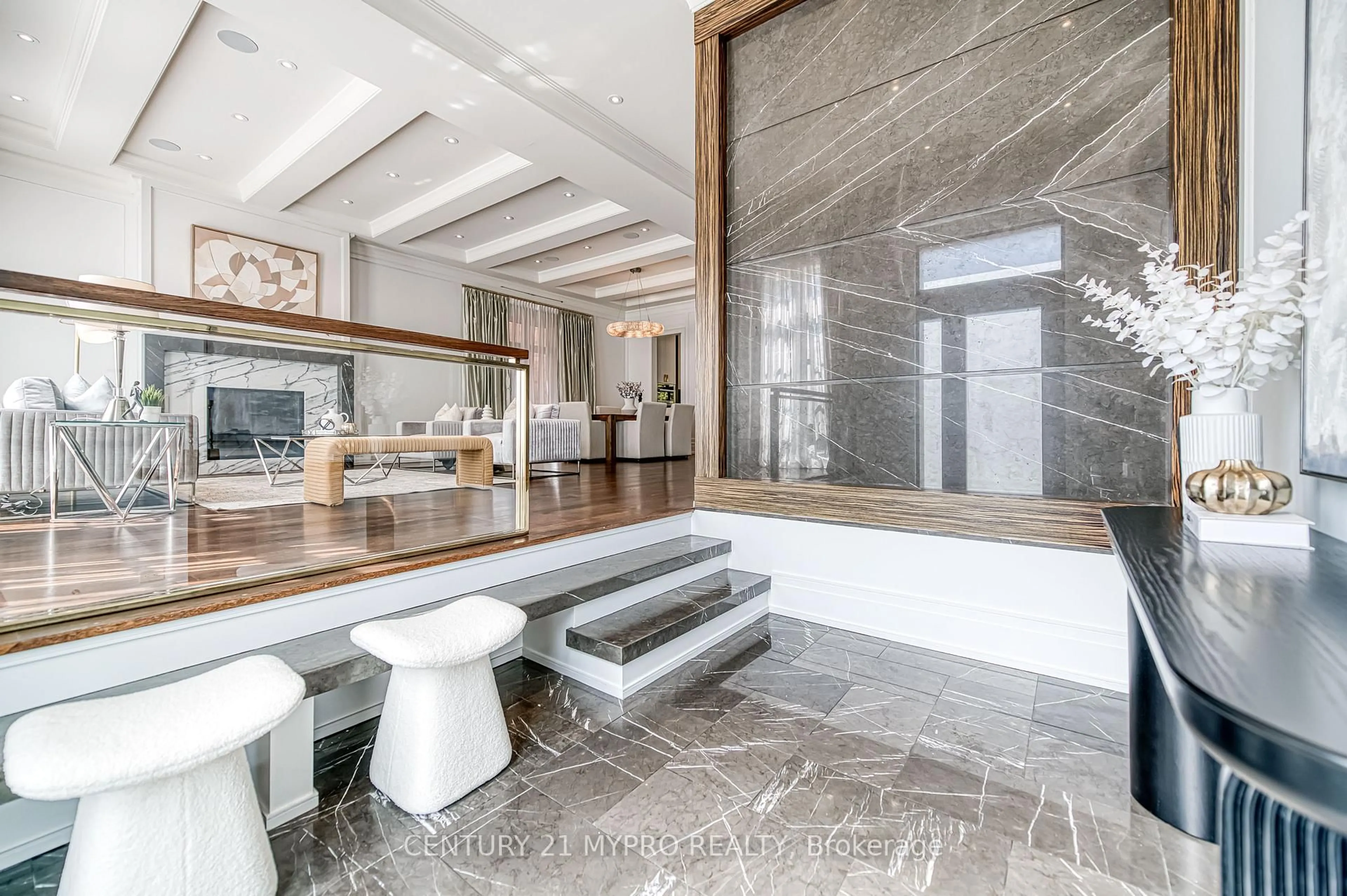Contemporary bathroom, ceramic/tile floor for 26 Strathearn Blvd, Toronto Ontario M5P 1S7