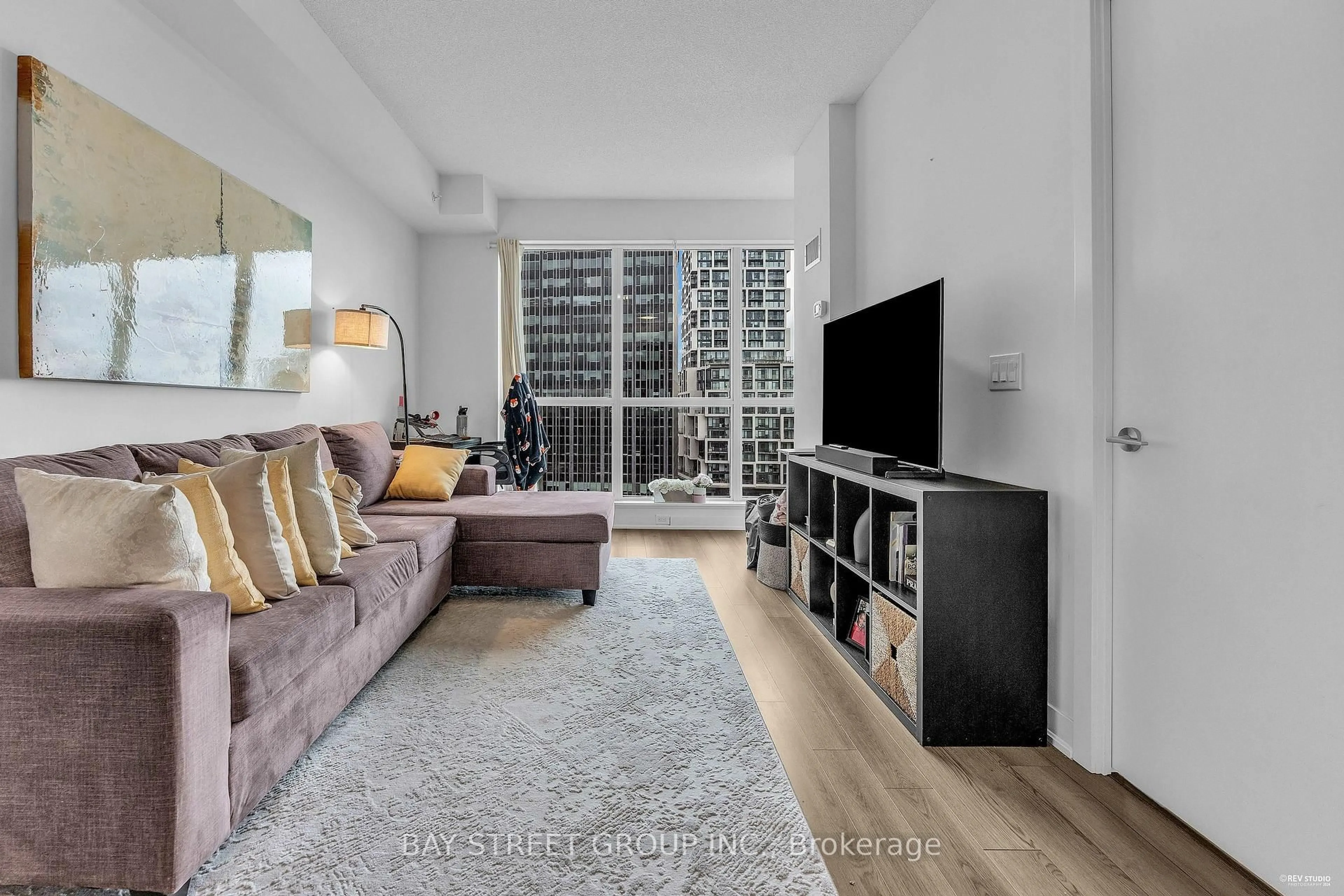 Living room with furniture, unknown for 60 Berwick Ave #1201, Toronto Ontario M5P 0A3
