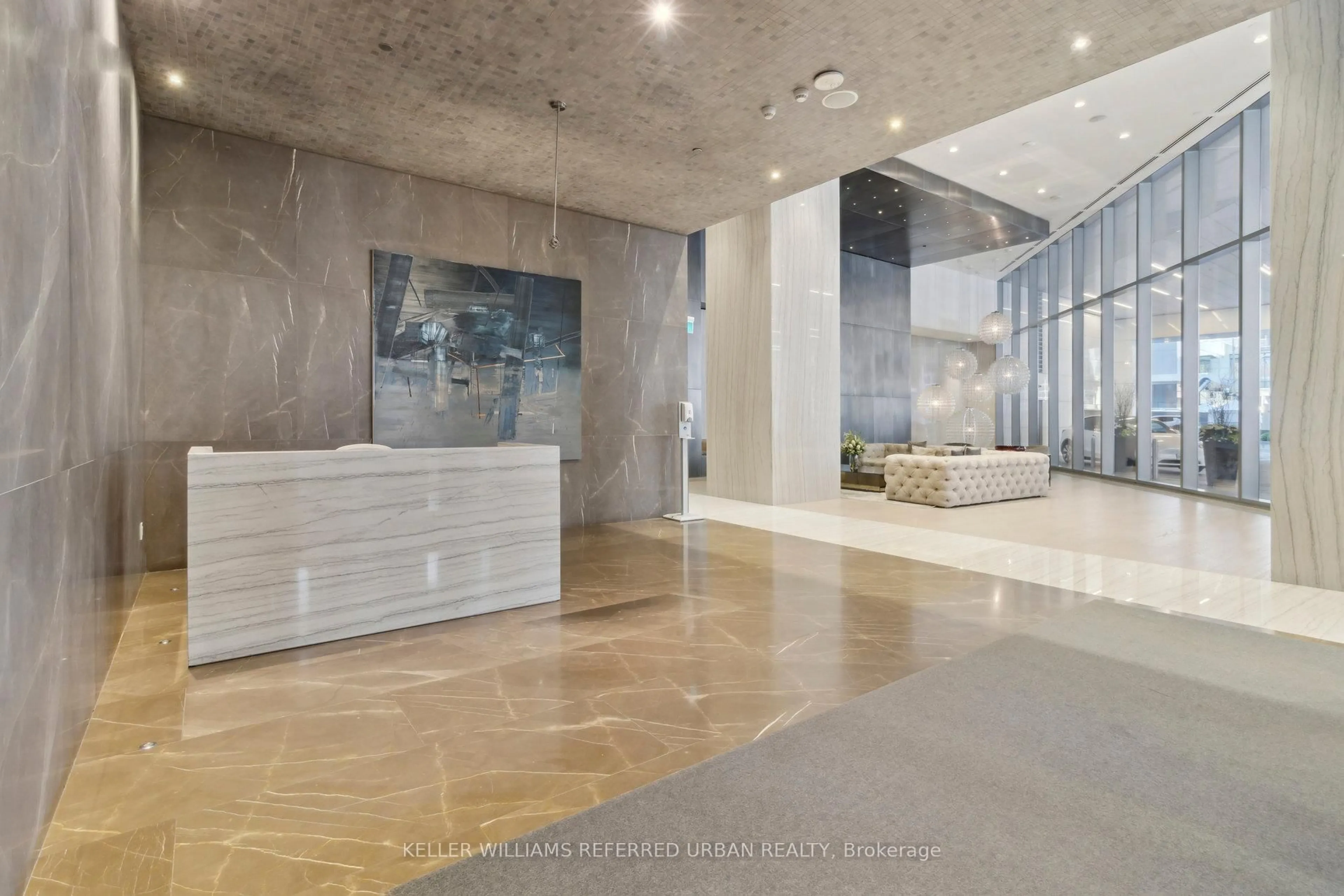 Indoor foyer for 100 Harbour St #3910, Toronto Ontario M5J 0B5