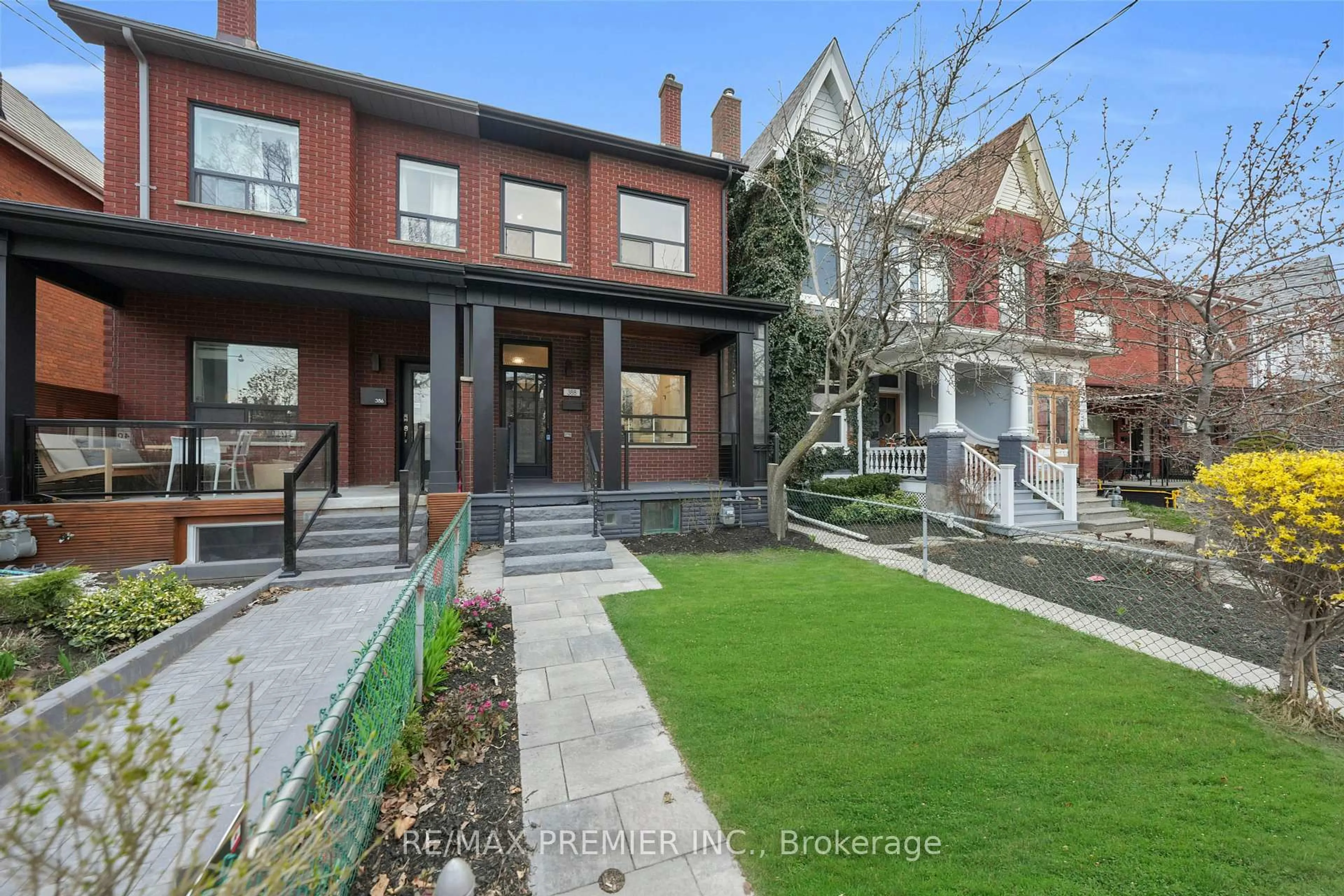 Home with brick exterior material, street for 388 Crawford St, Toronto Ontario M6J 2V9