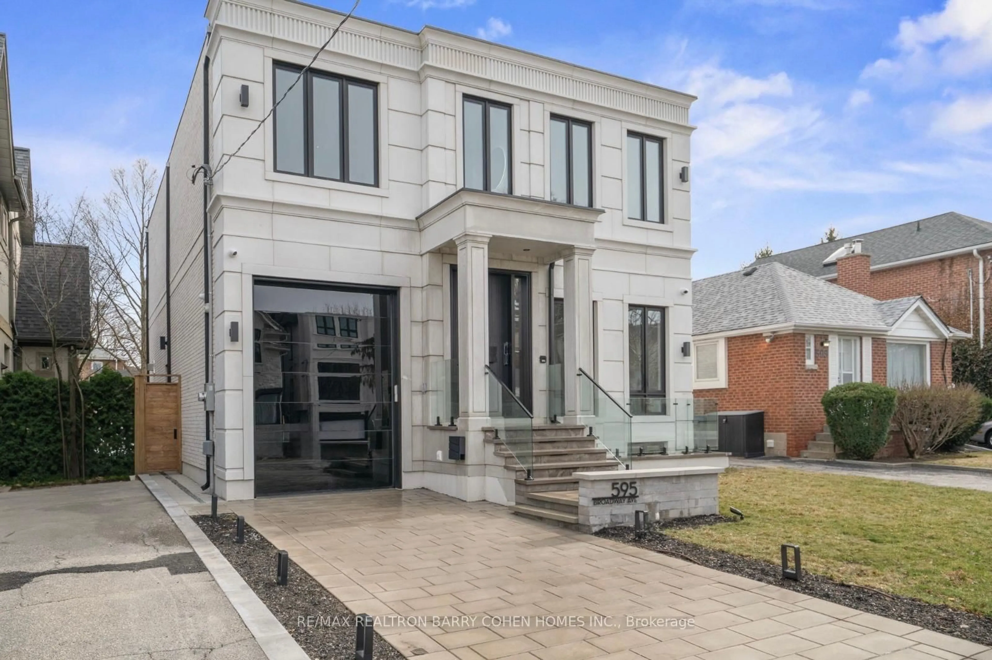 Home with brick exterior material, street for 595 Broadway Ave, Toronto Ontario M4G 2S4