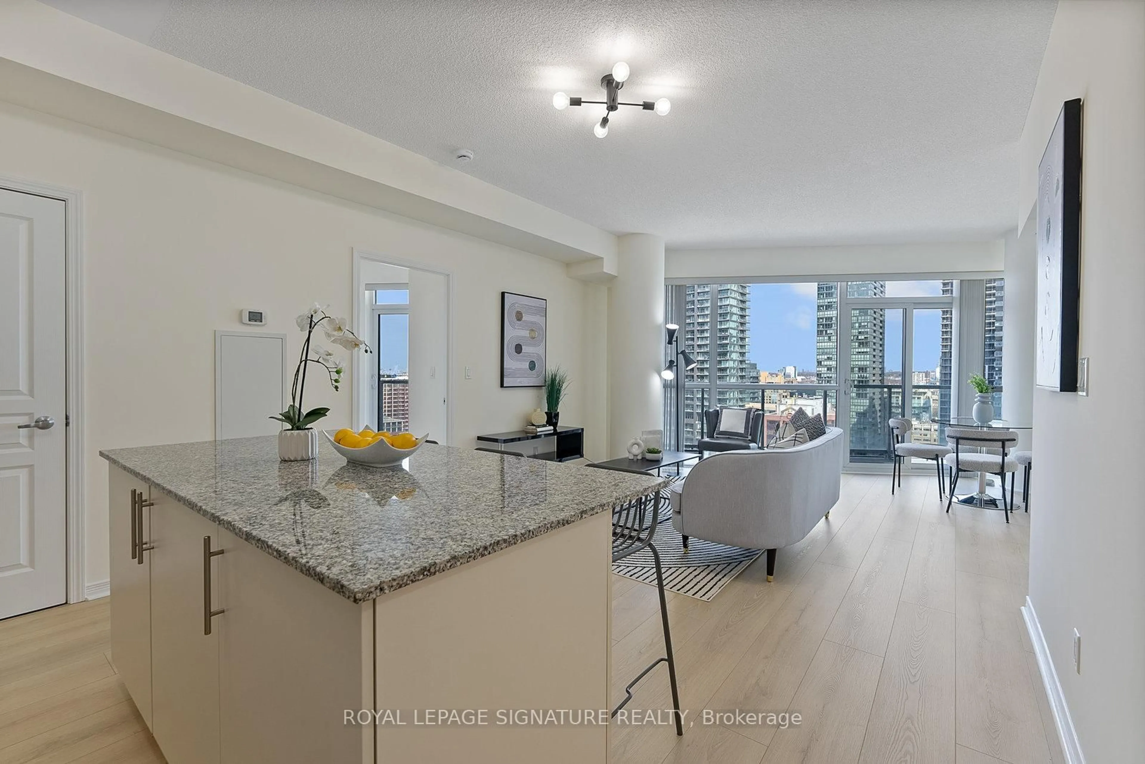 Open concept kitchen, unknown for 352 Front St #2215, Toronto Ontario M5V 1B5