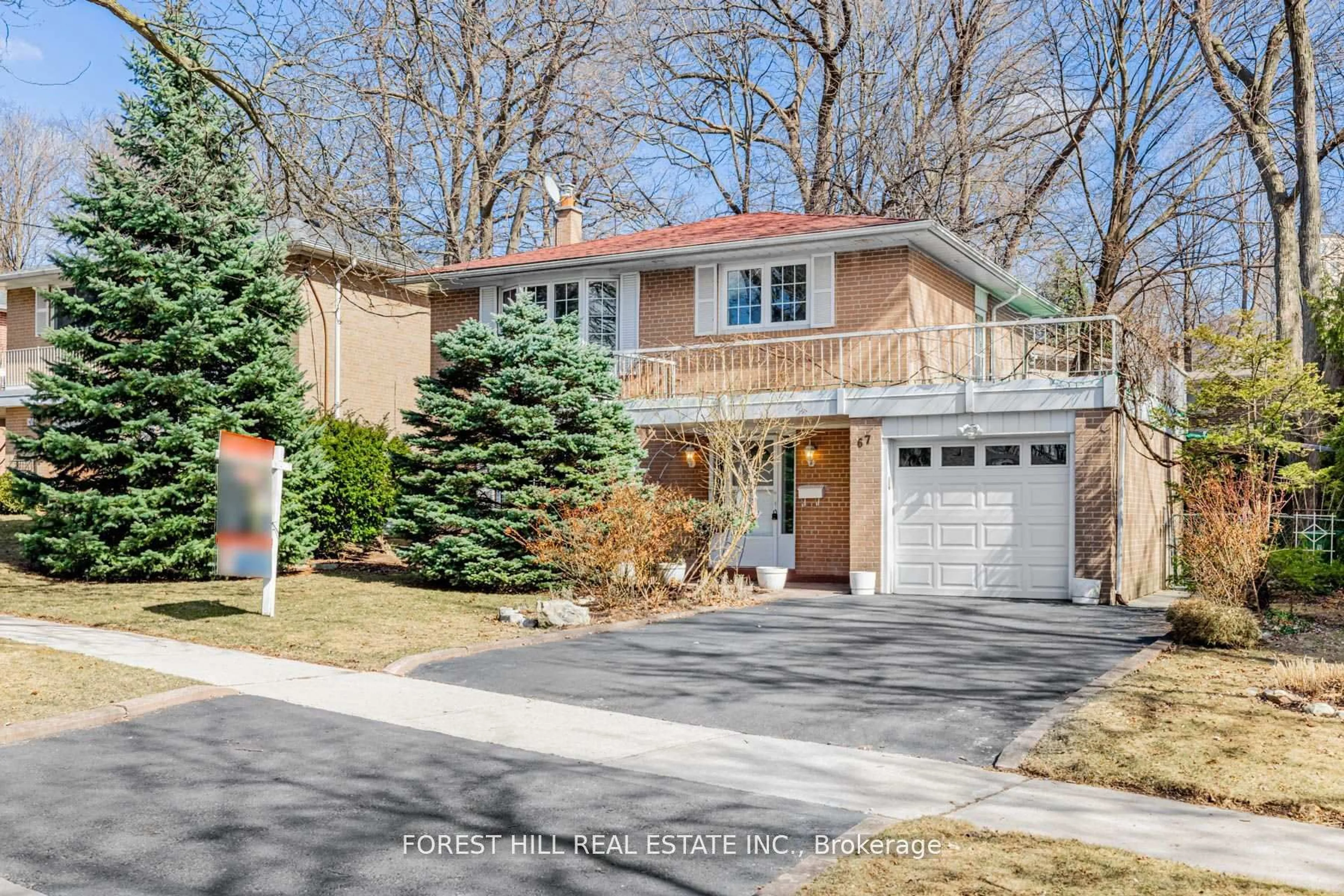 Home with brick exterior material, street for 67 Lehar Cres, Toronto Ontario M2H 1J4
