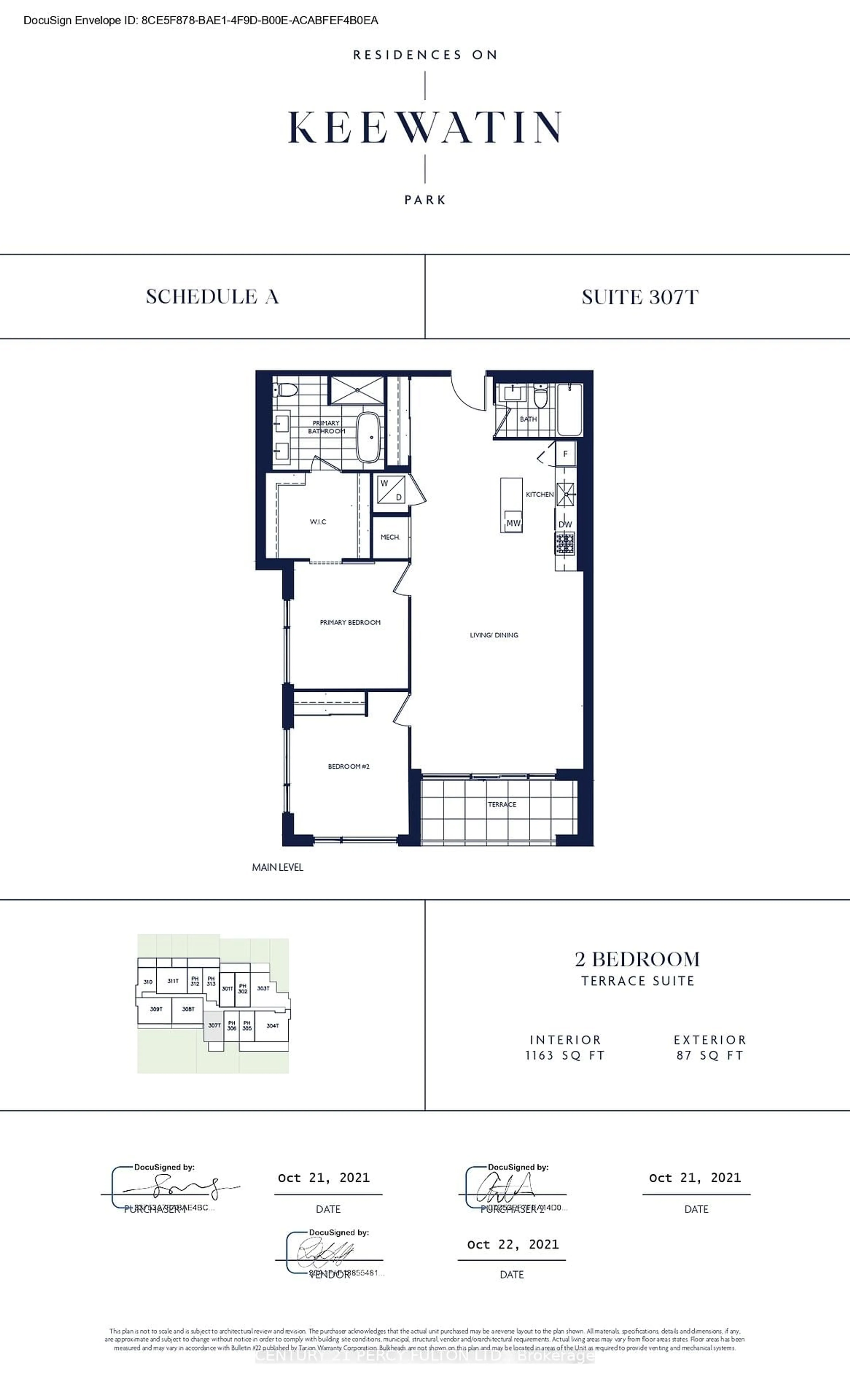 Floor plan for 200 Keewatin Ave #306, Toronto Ontario M4P 1Z8