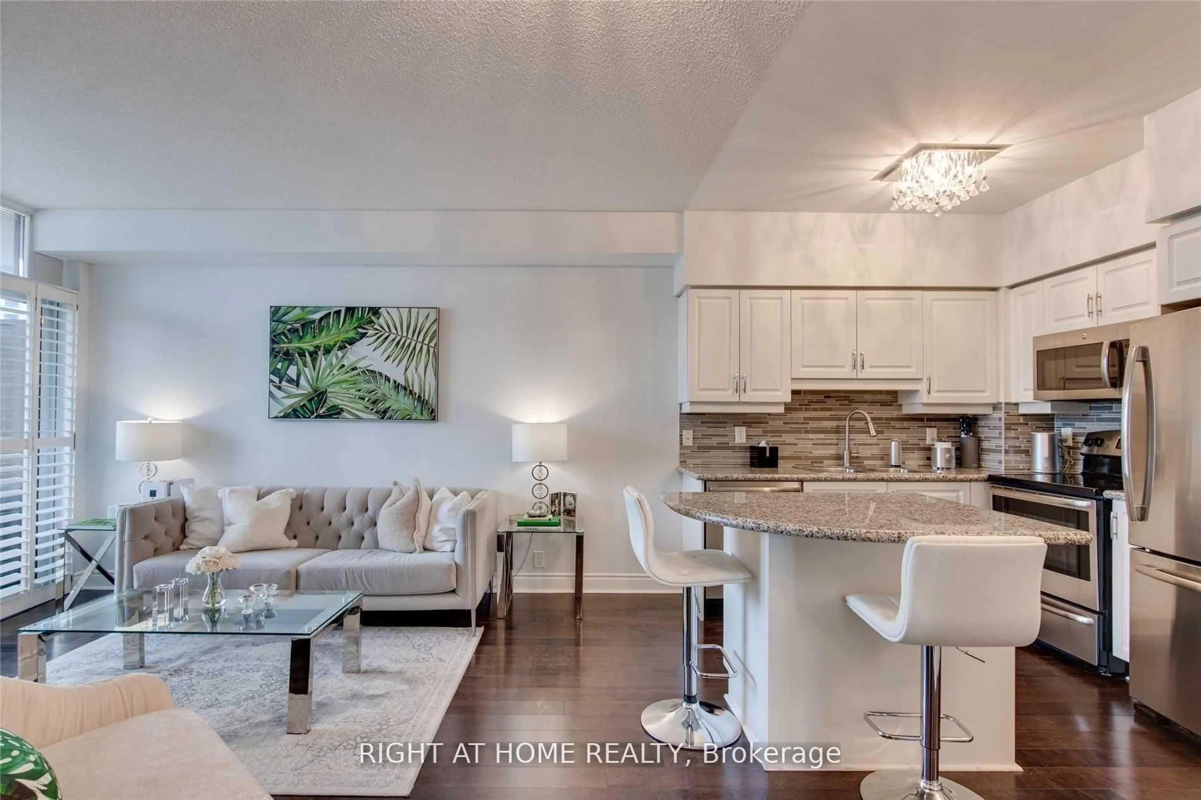 Living room with furniture, unknown for 80 Harrison Garden Blvd #1428, Toronto Ontario M2N 7E3