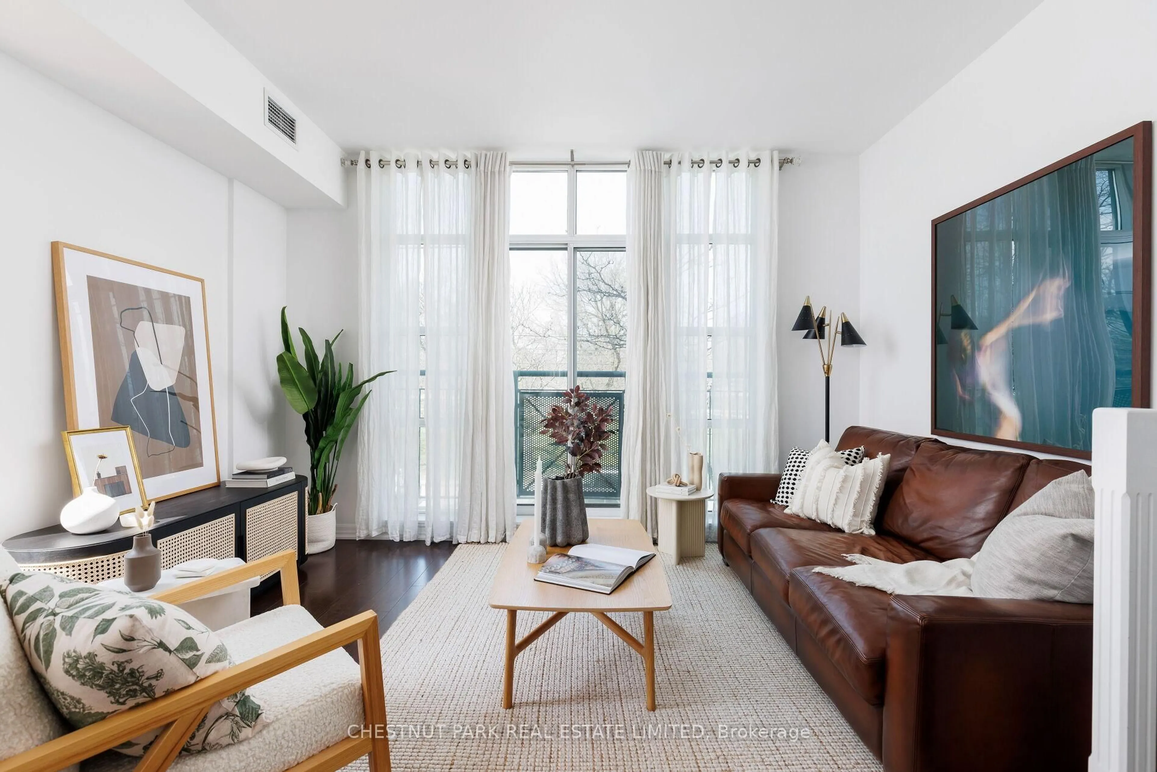 Living room with furniture, unknown for 901 Queen St #228, Toronto Ontario M6J 3X4