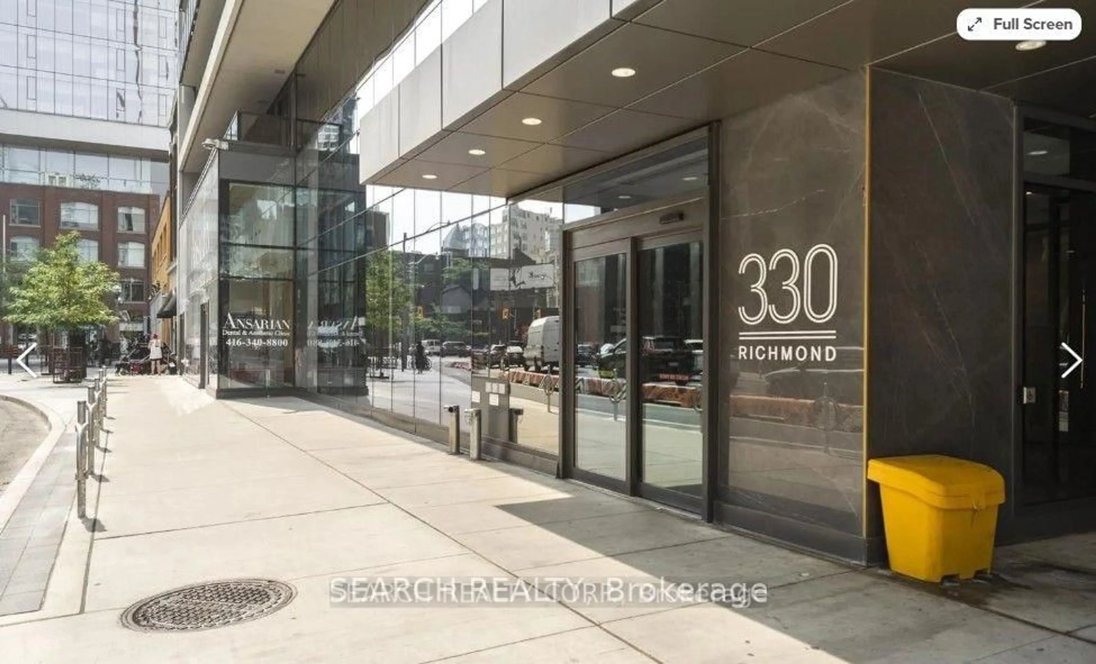 Indoor foyer for 330 Richmond St #1507, Toronto Ontario M5V 1X2