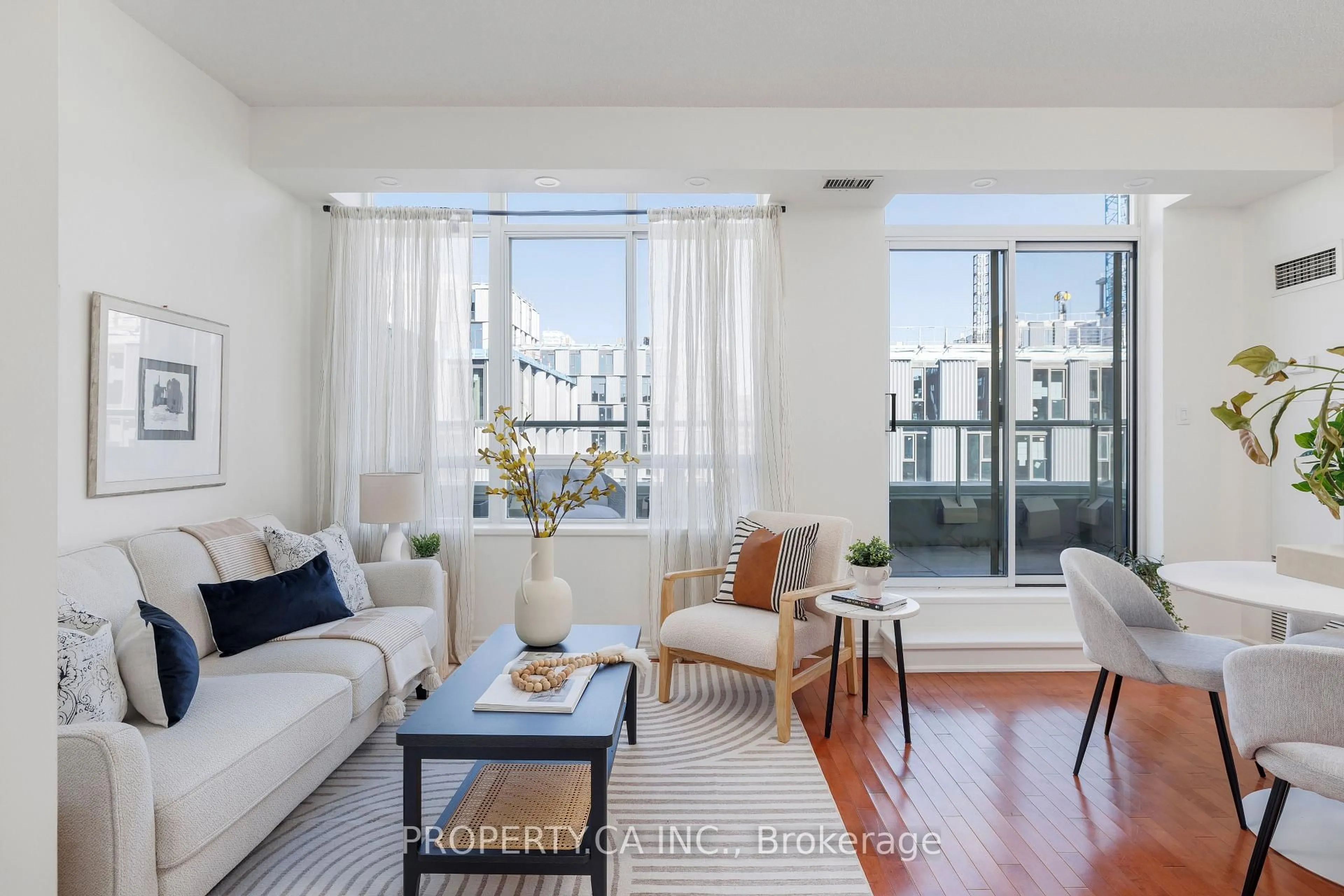 Living room with furniture, unknown for 70 Mill St ##Ph06, Toronto Ontario M5A 4R1