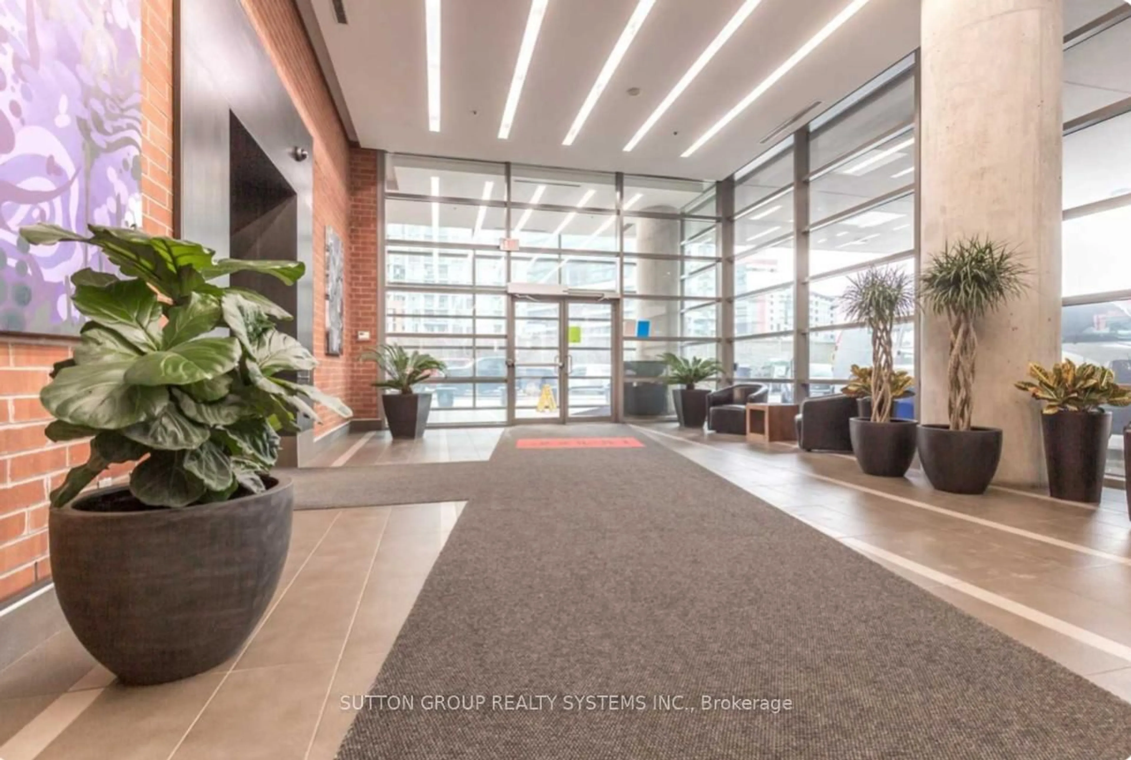 Indoor foyer for 38 Joe Shuster Way #1529, Toronto Ontario M6K 0A5