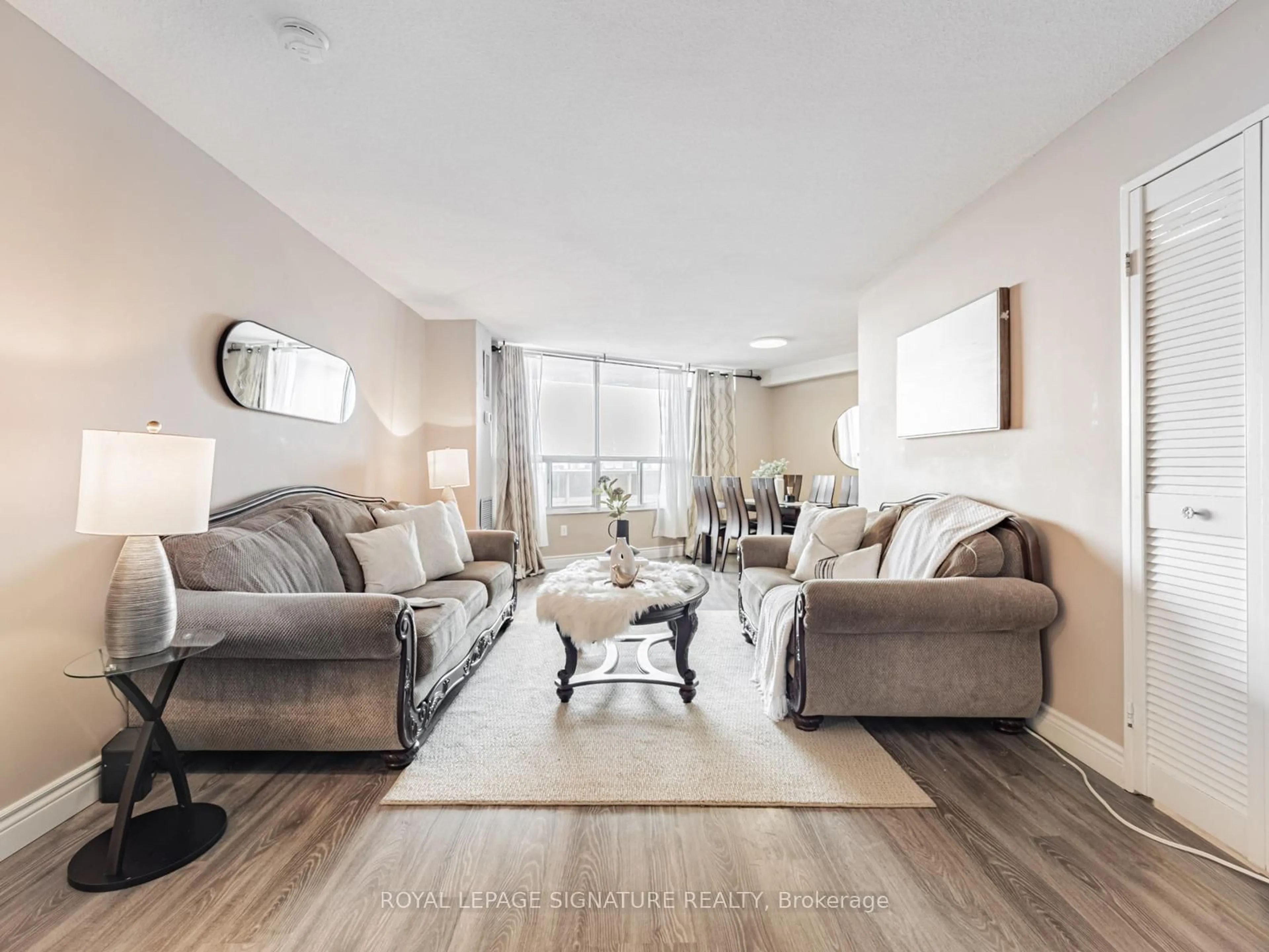 Living room with furniture, unknown for 5 Shady Gfwy #1114, Toronto Ontario M3C 3A5