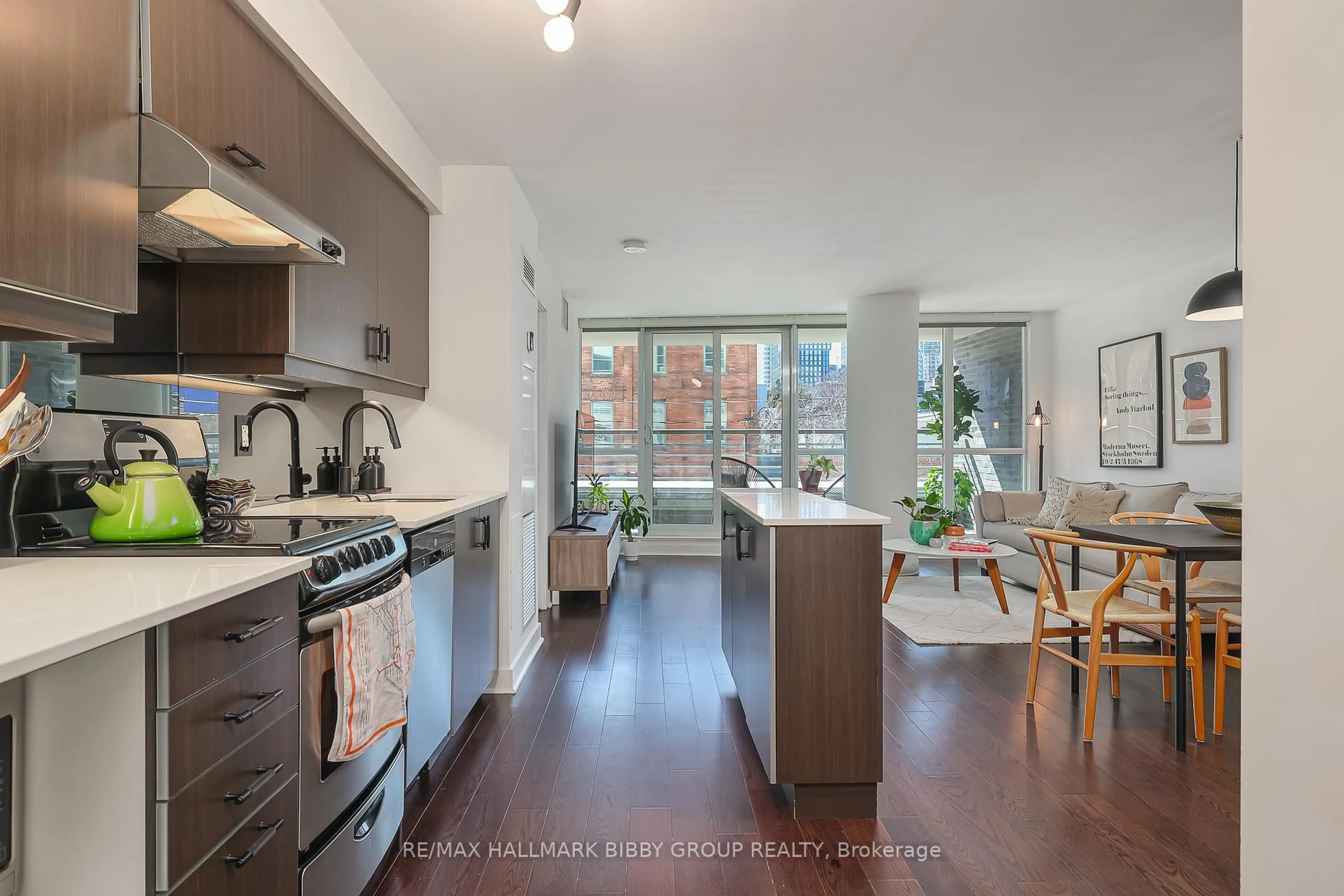 Open concept kitchen, unknown for 320 Richmond St #209, Toronto Ontario M5A 1P9