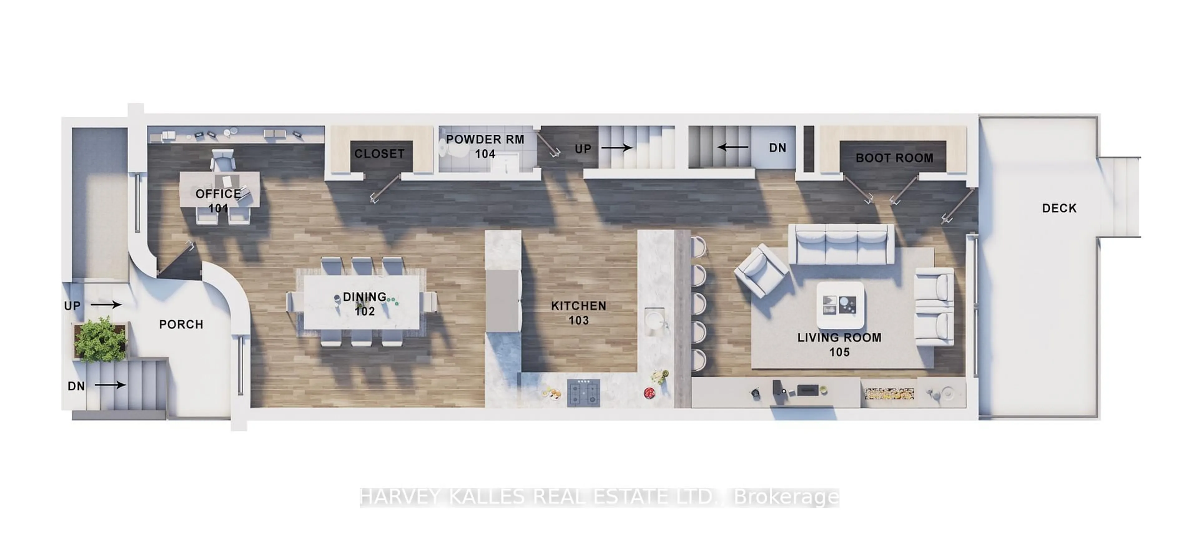 Floor plan for 205 Wychwood Ave, Toronto Ontario M6C 2T5