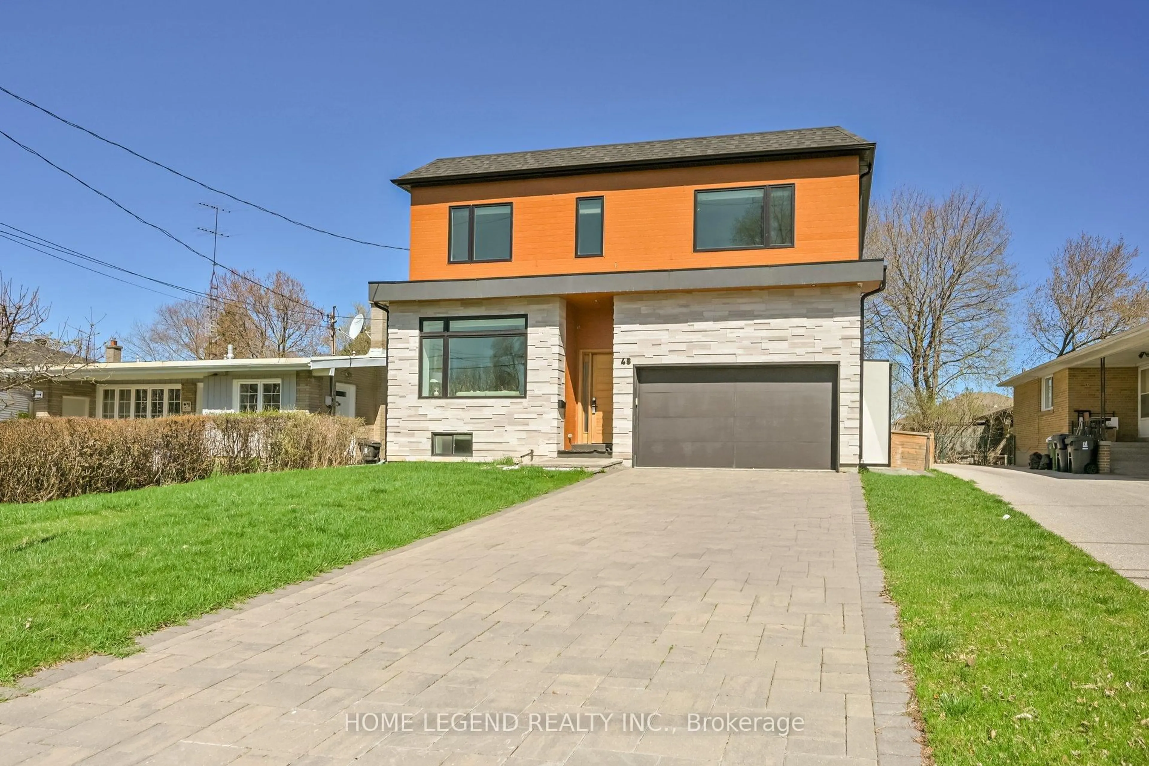Home with brick exterior material, street for 48 Cocksfield Ave, Toronto Ontario M3H 3S6