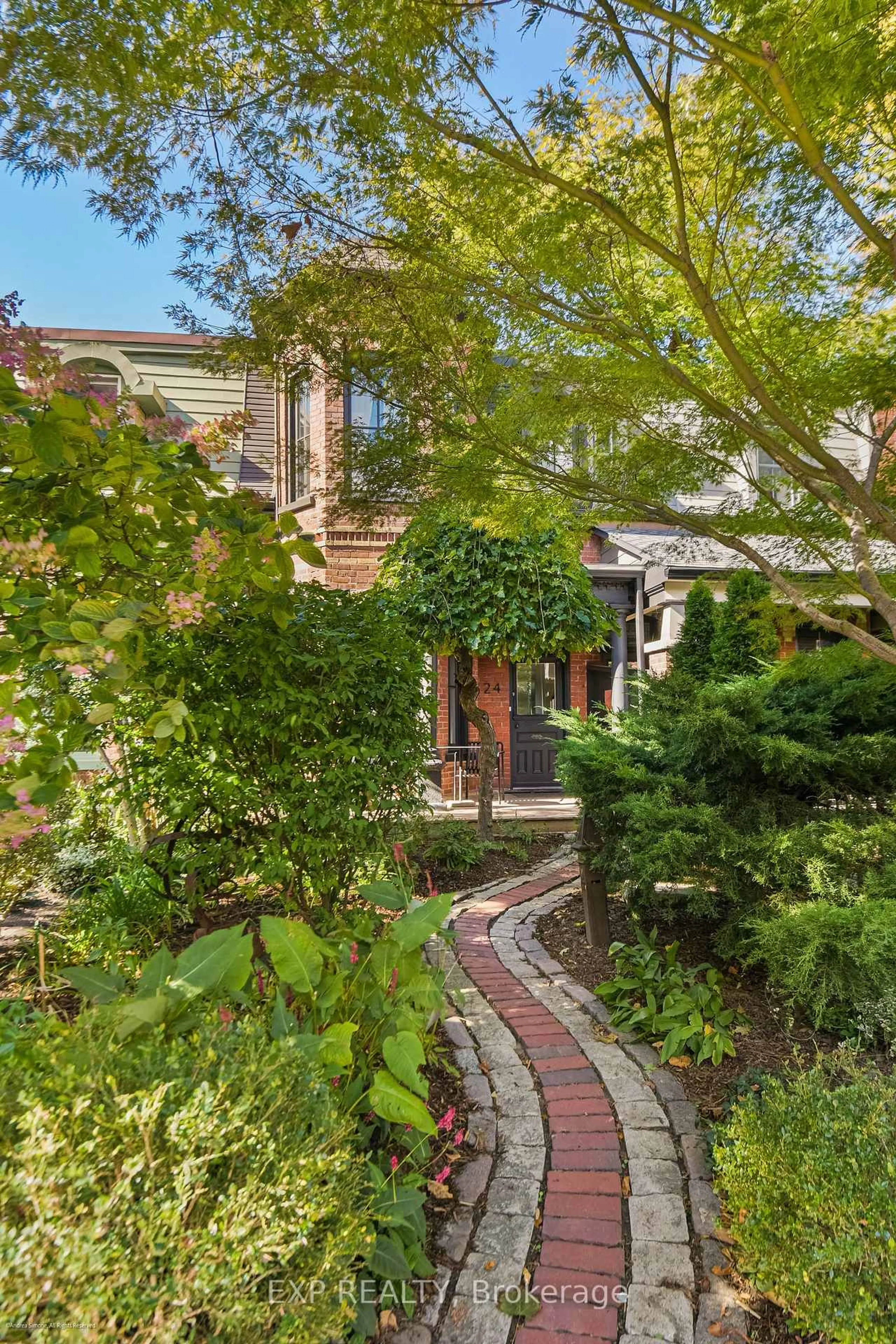 Home with brick exterior material, street for 24 Fennings St, Toronto Ontario M6J 3B8