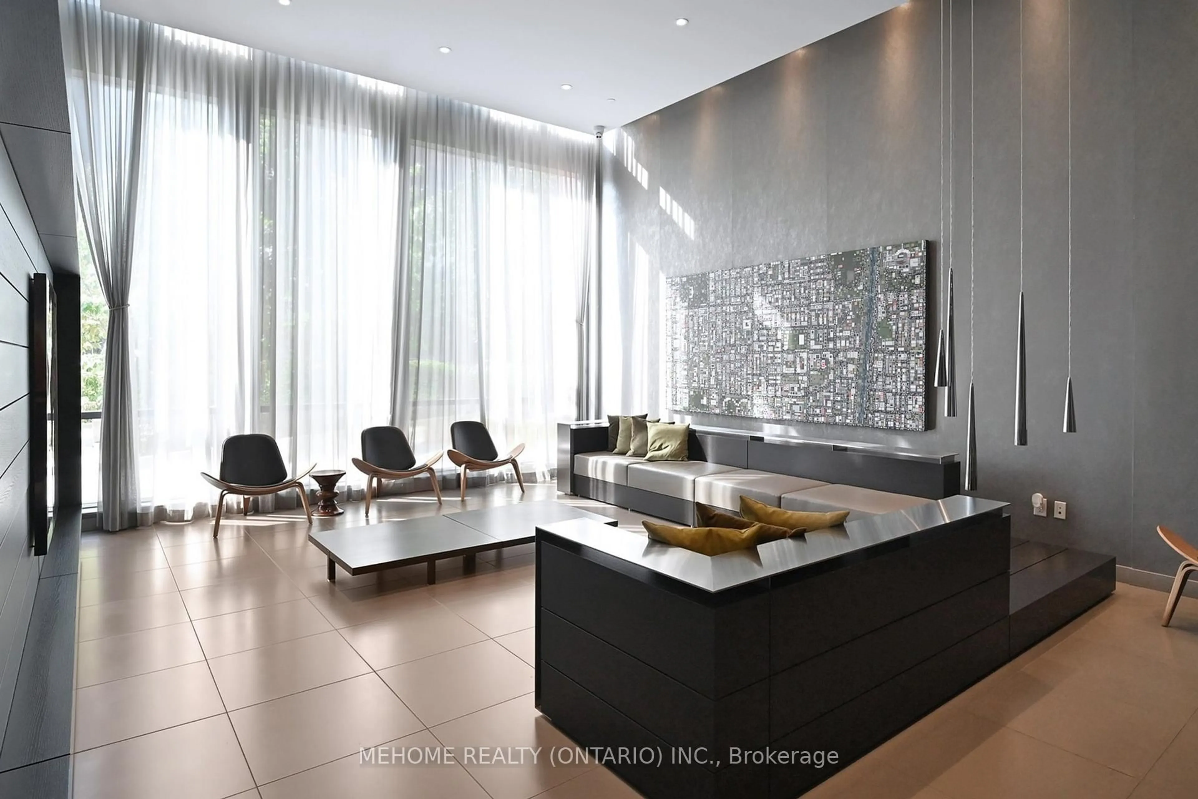 Lobby for 55 Regent Park Blvd #2701, Toronto Ontario M5A 0C2