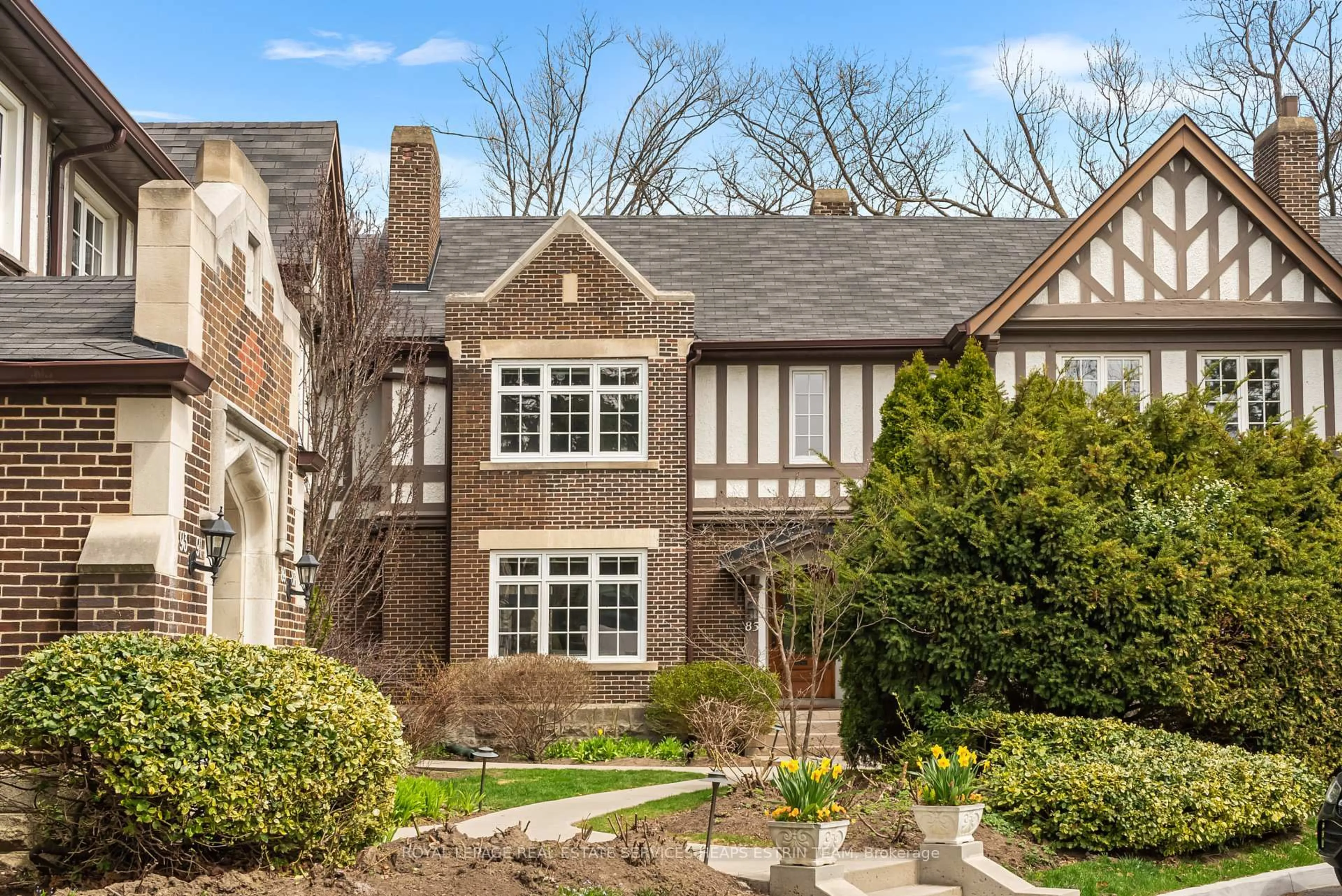 Home with brick exterior material, street for 85 Douglas Cres, Toronto Ontario M4W 2G3