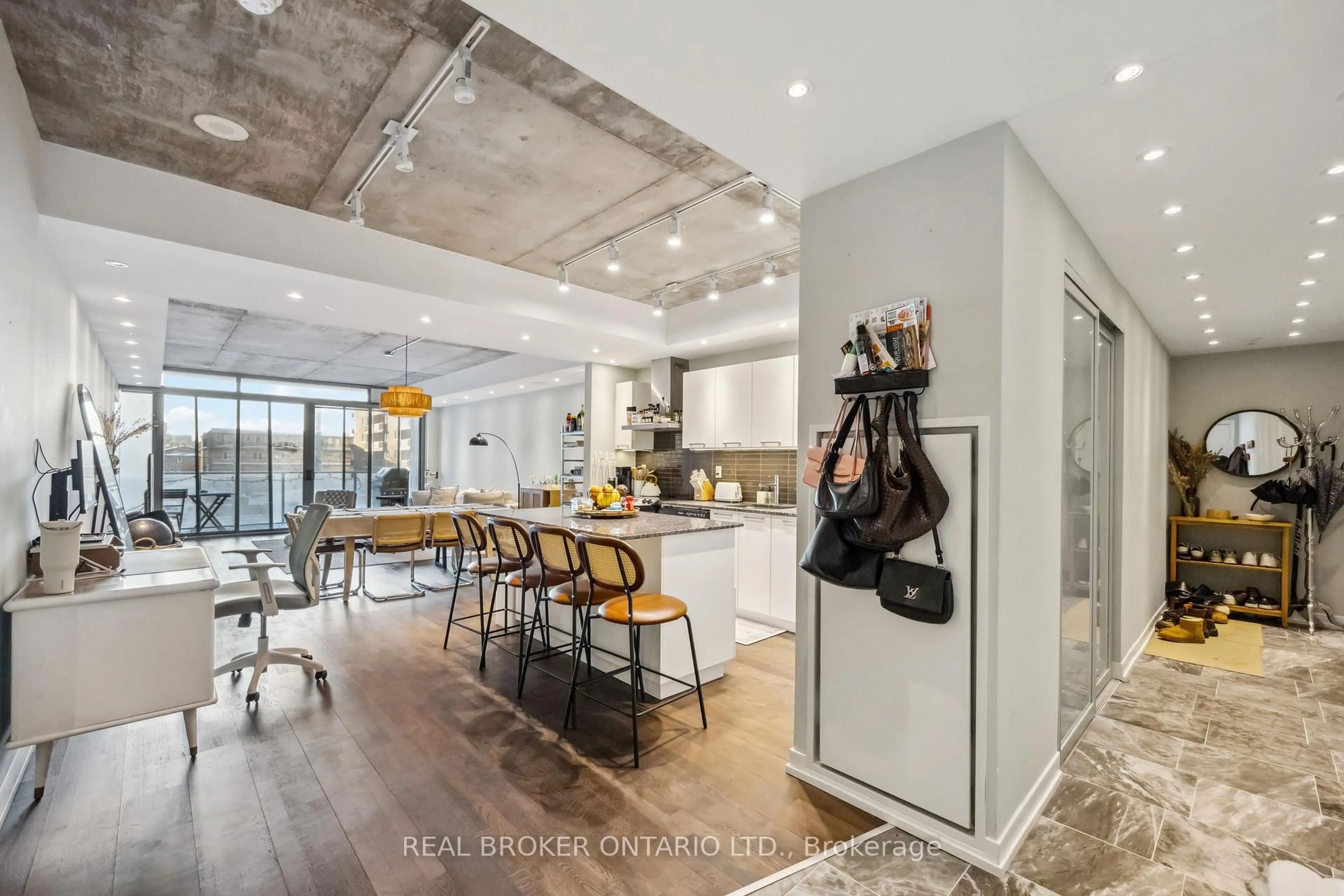 Open concept kitchen, unknown for 95 Bathurst St #222, Toronto Ontario M5V 0H7
