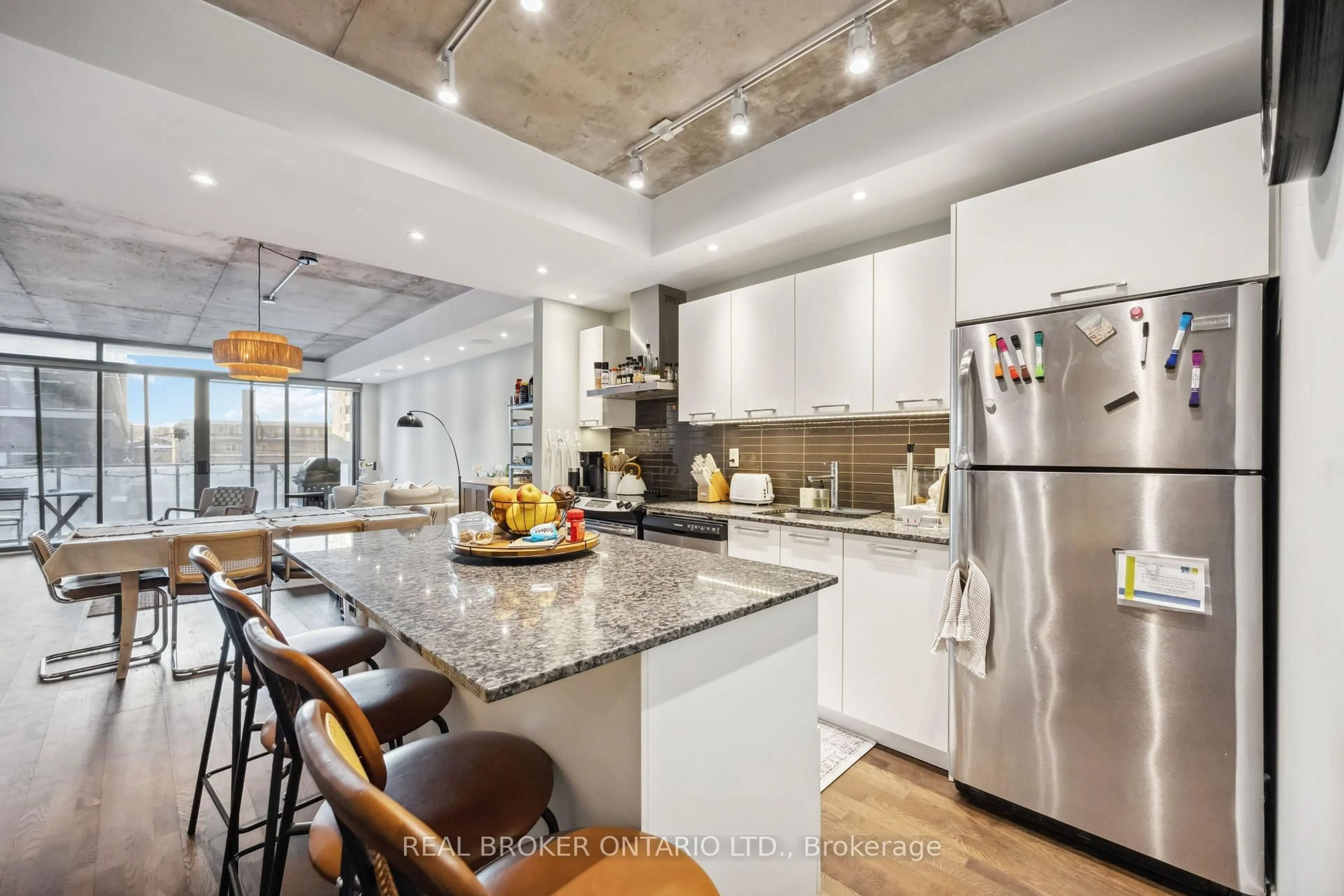 Open concept kitchen, unknown for 95 Bathurst St #222, Toronto Ontario M5V 0H7