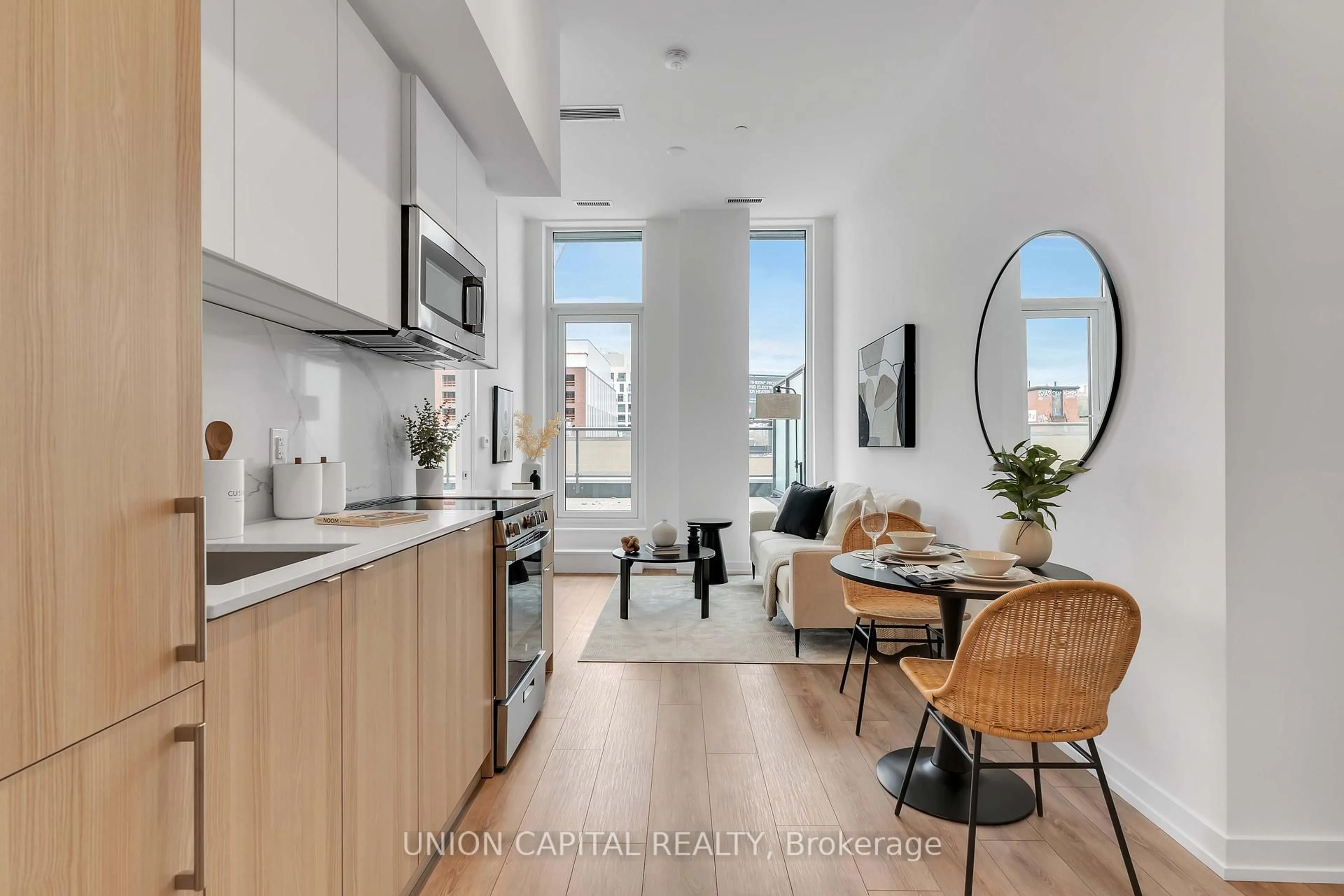 Open concept kitchen, unknown for 500 Dupont St #207, Toronto Ontario M6G 0B8