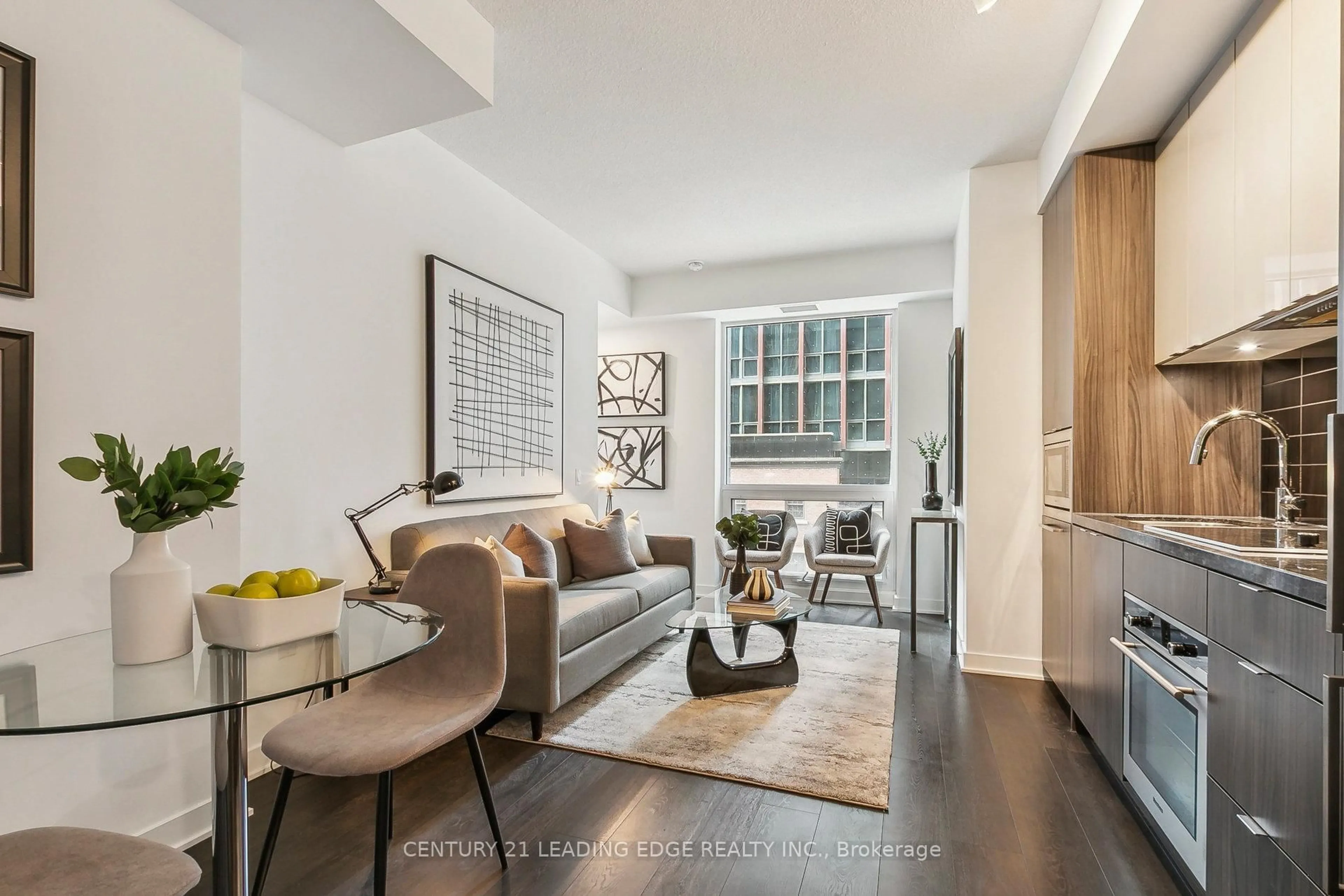 Living room with furniture, unknown for 115 Blue Jays Way #519, Toronto Ontario M5V 0N4