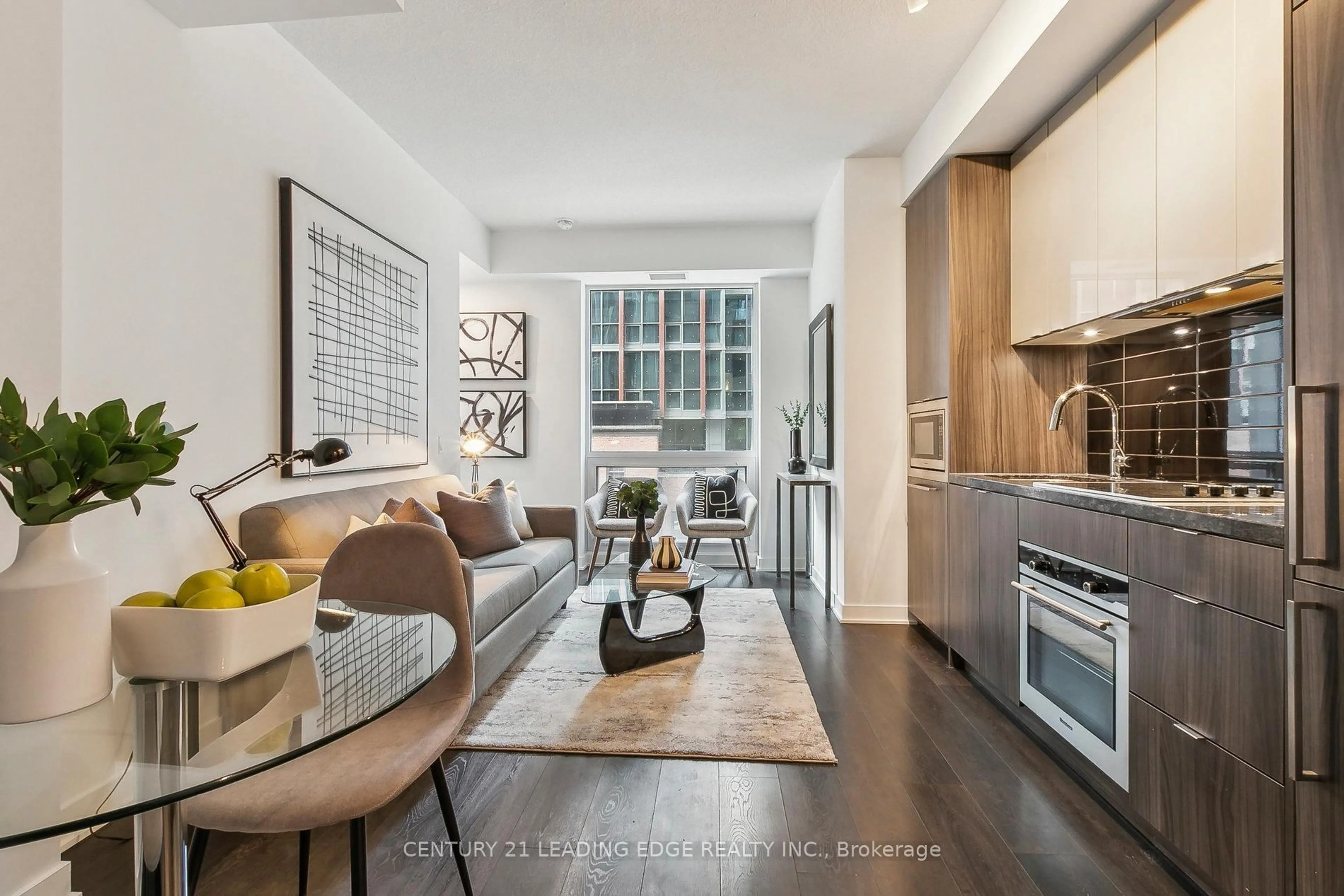 Open concept kitchen, unknown for 115 Blue Jays Way #519, Toronto Ontario M5V 0N4