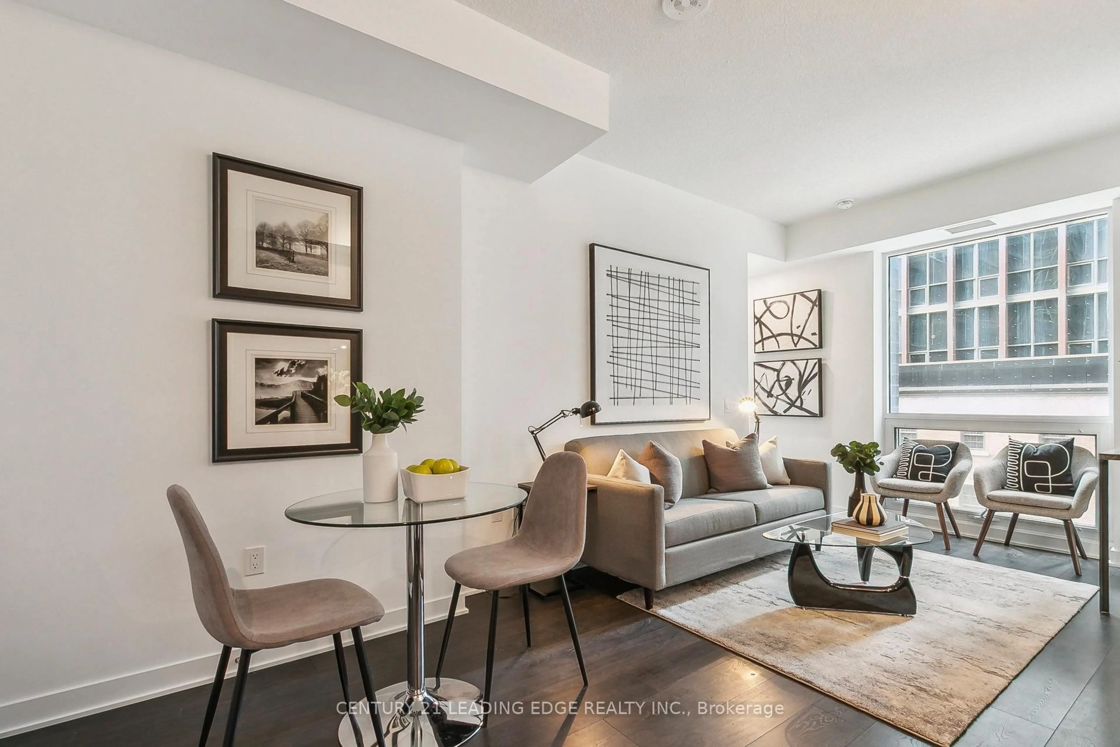 Living room with furniture, unknown for 115 Blue Jays Way #519, Toronto Ontario M5V 0N4