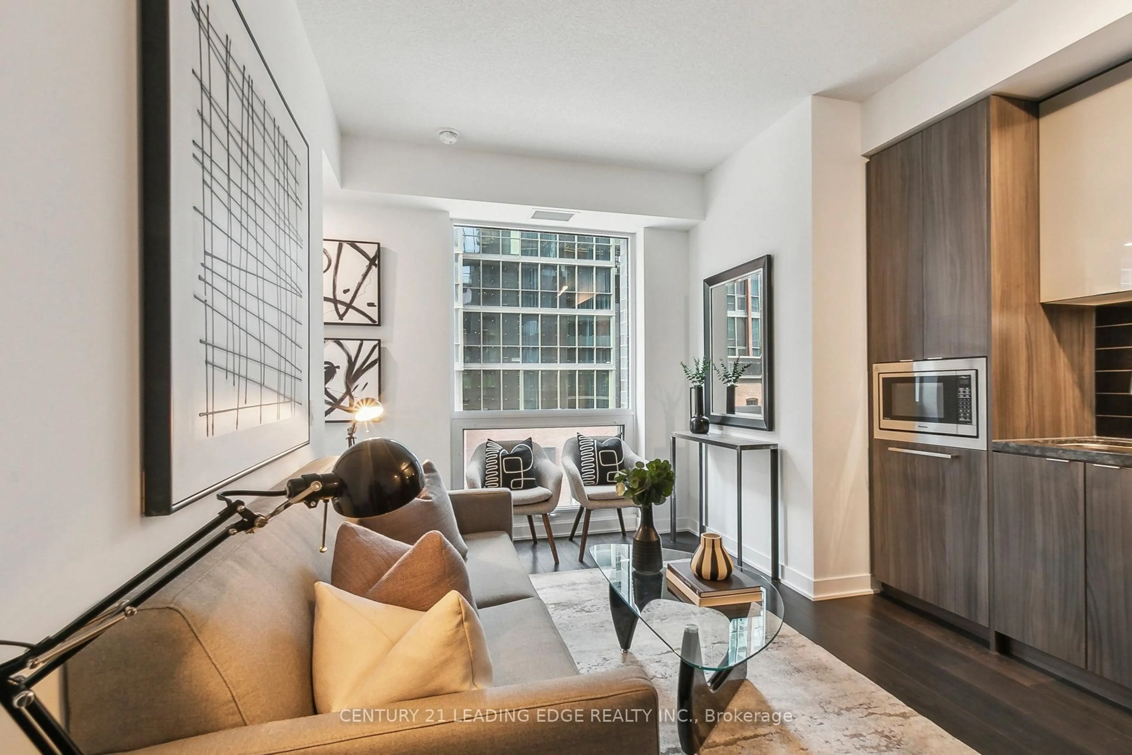 Living room with furniture, unknown for 115 Blue Jays Way #519, Toronto Ontario M5V 0N4