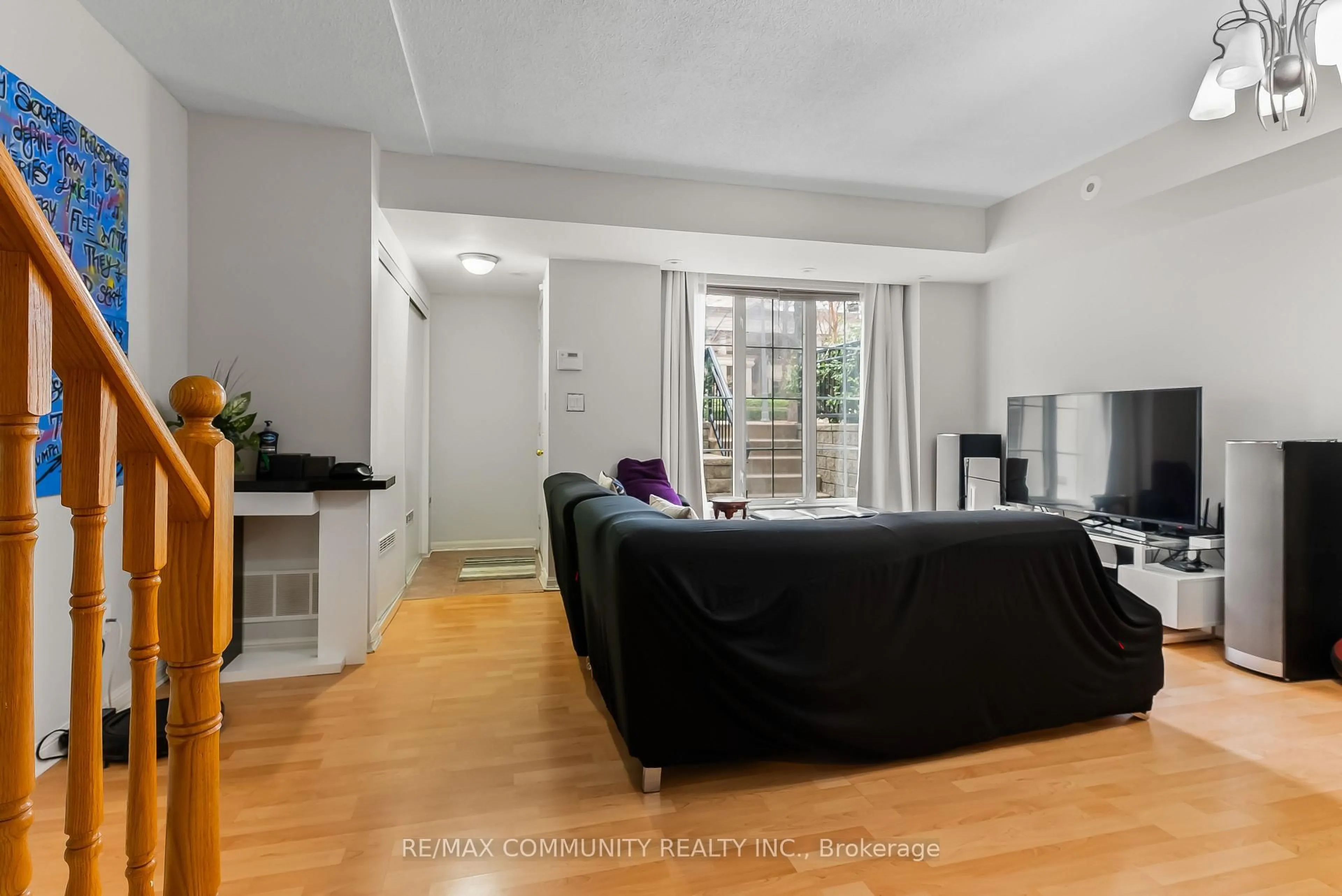 Living room with furniture, unknown for 3 Everson Dr #102, Toronto Ontario M2N 7C2