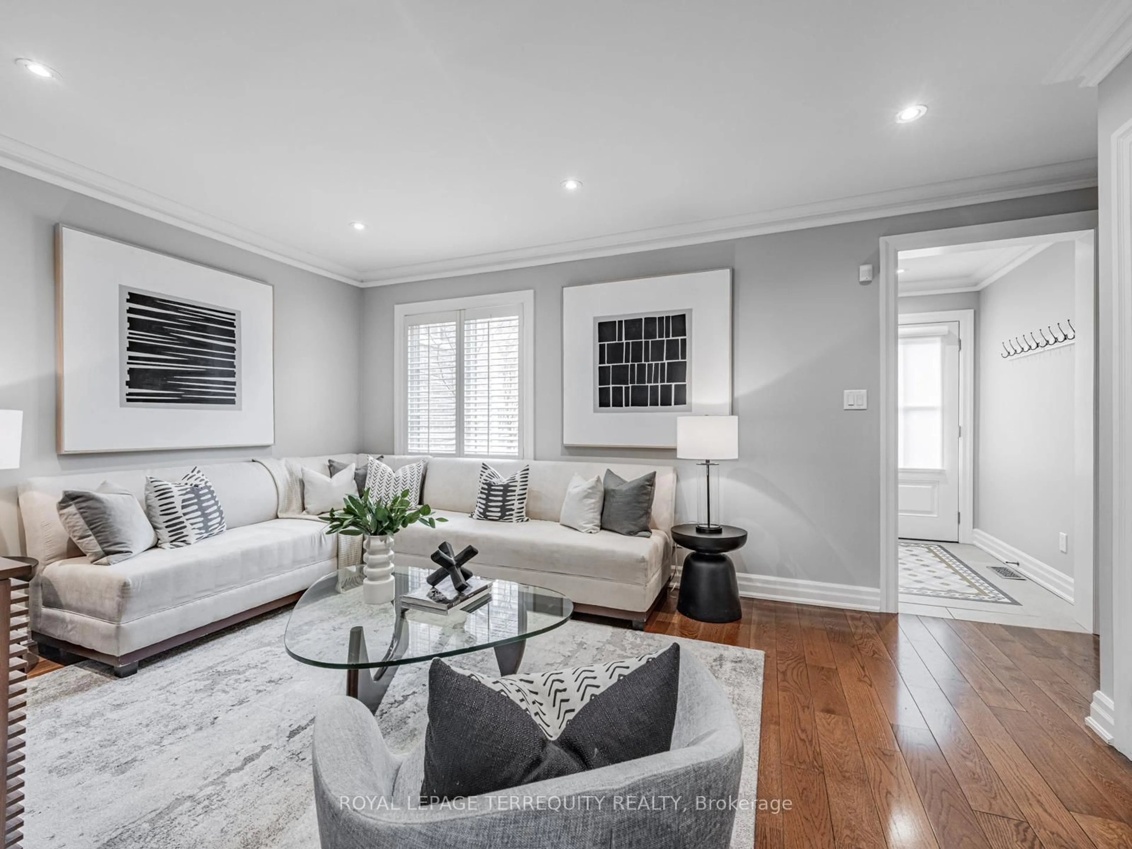 Living room with furniture, unknown for 32 Hendrick Ave, Toronto Ontario M6G 3S5