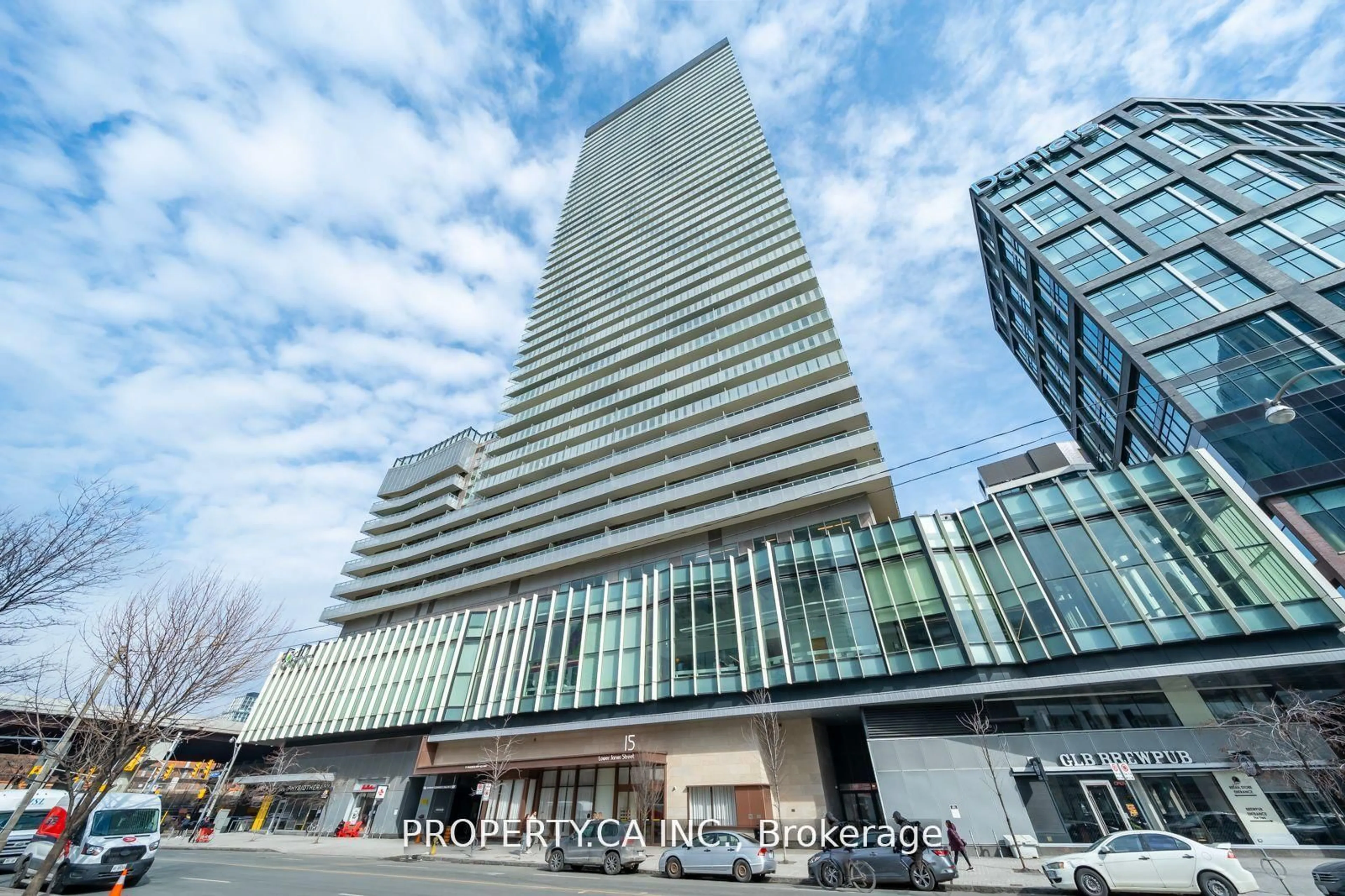 Indoor foyer for 15 Lower Jarvis St #3508, Toronto Ontario M5E 1R7