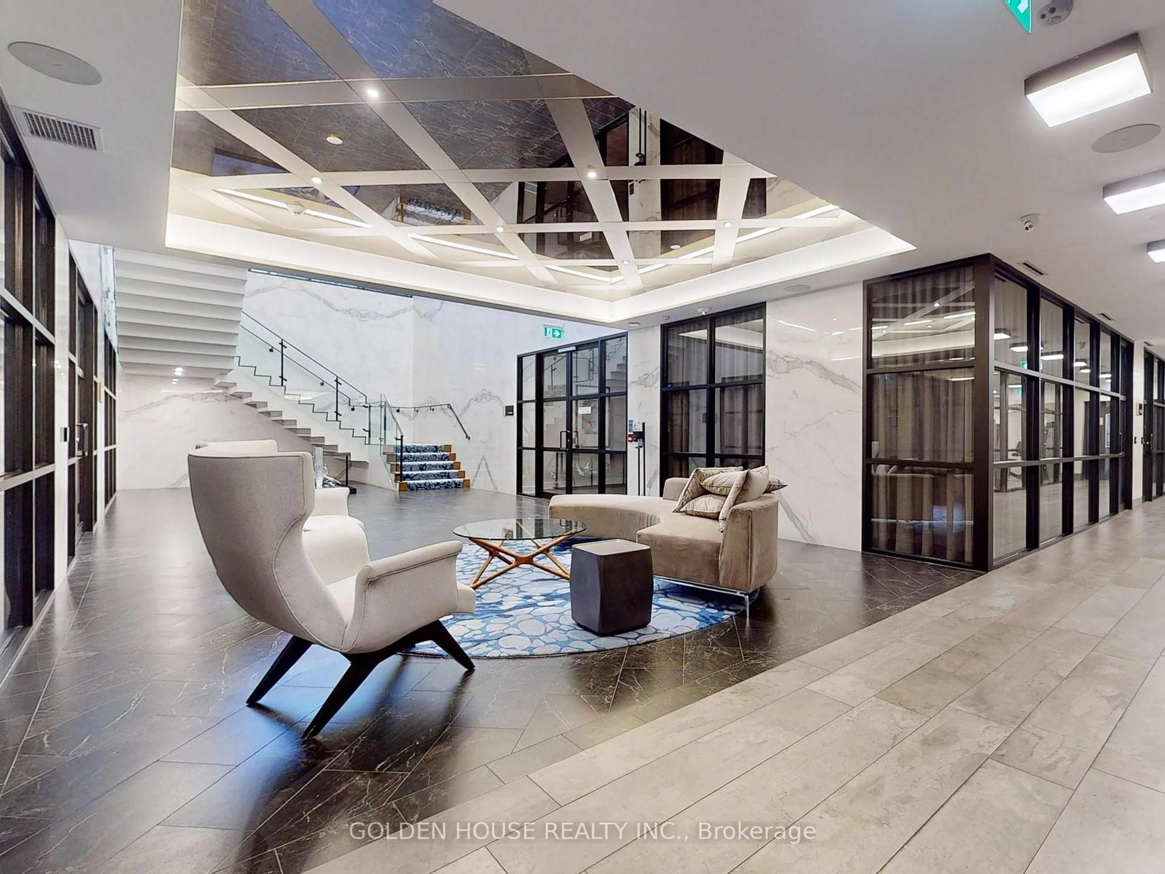 Indoor foyer for 55 Merchants' Wharf N/A #1023, Toronto Ontario M5A 0P2