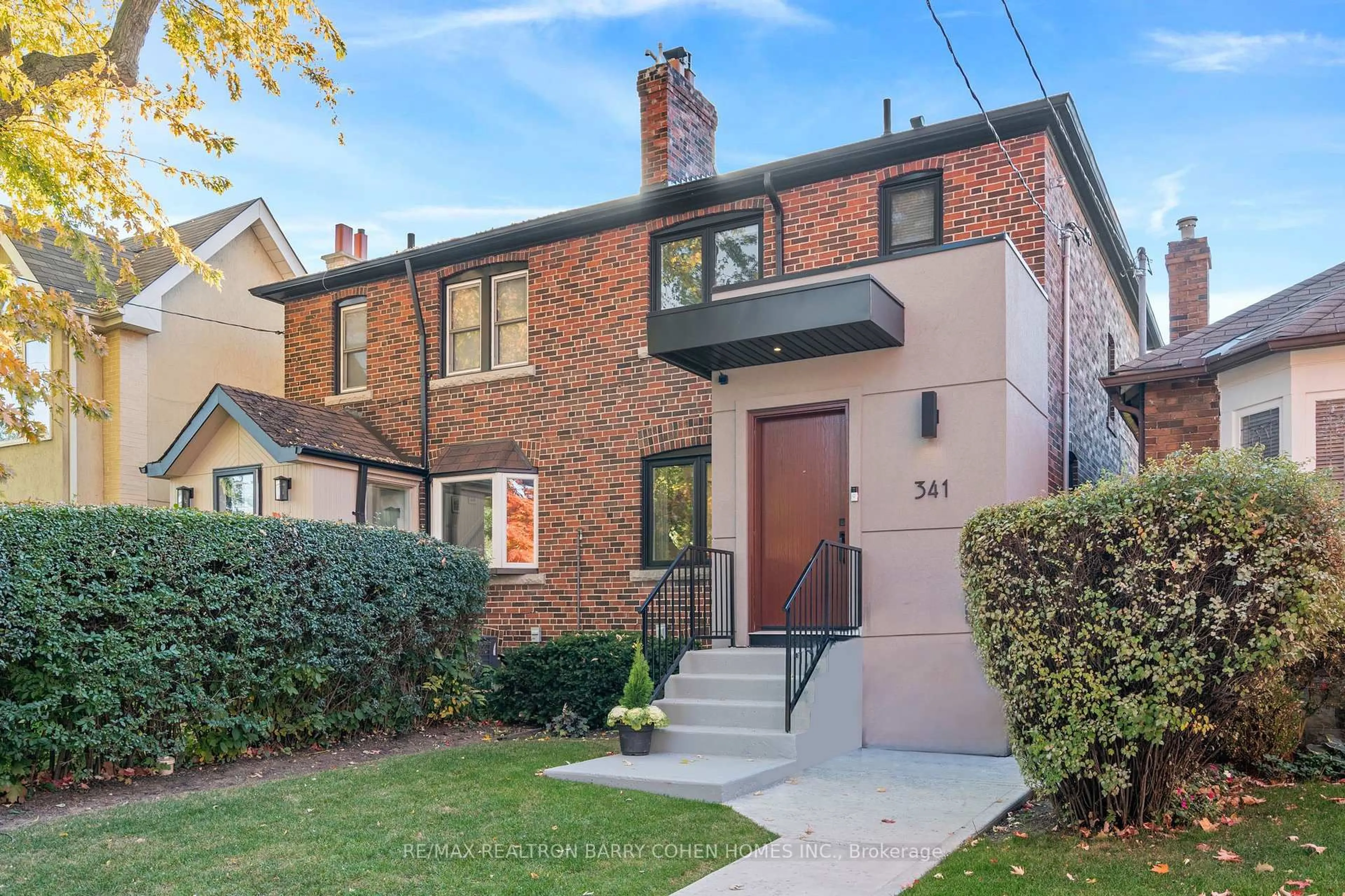 Home with brick exterior material, street for 341 Woburn Ave, Toronto Ontario M5M 1L3