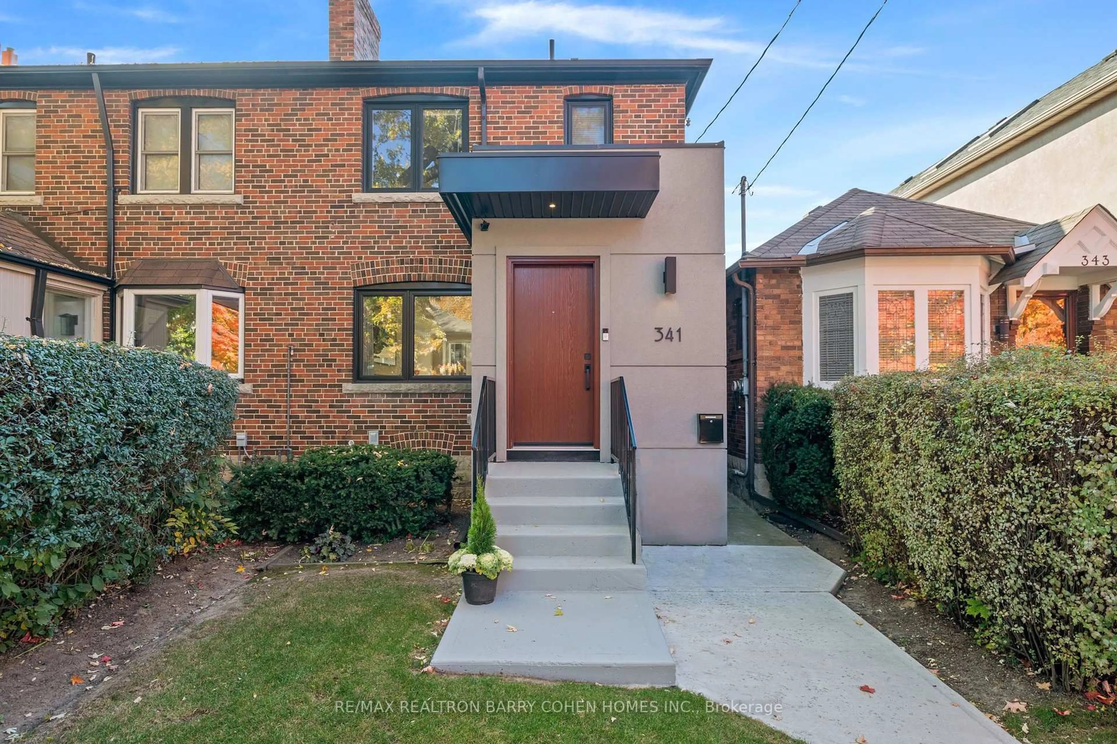 Home with brick exterior material, street for 341 Woburn Ave, Toronto Ontario M5M 1L3