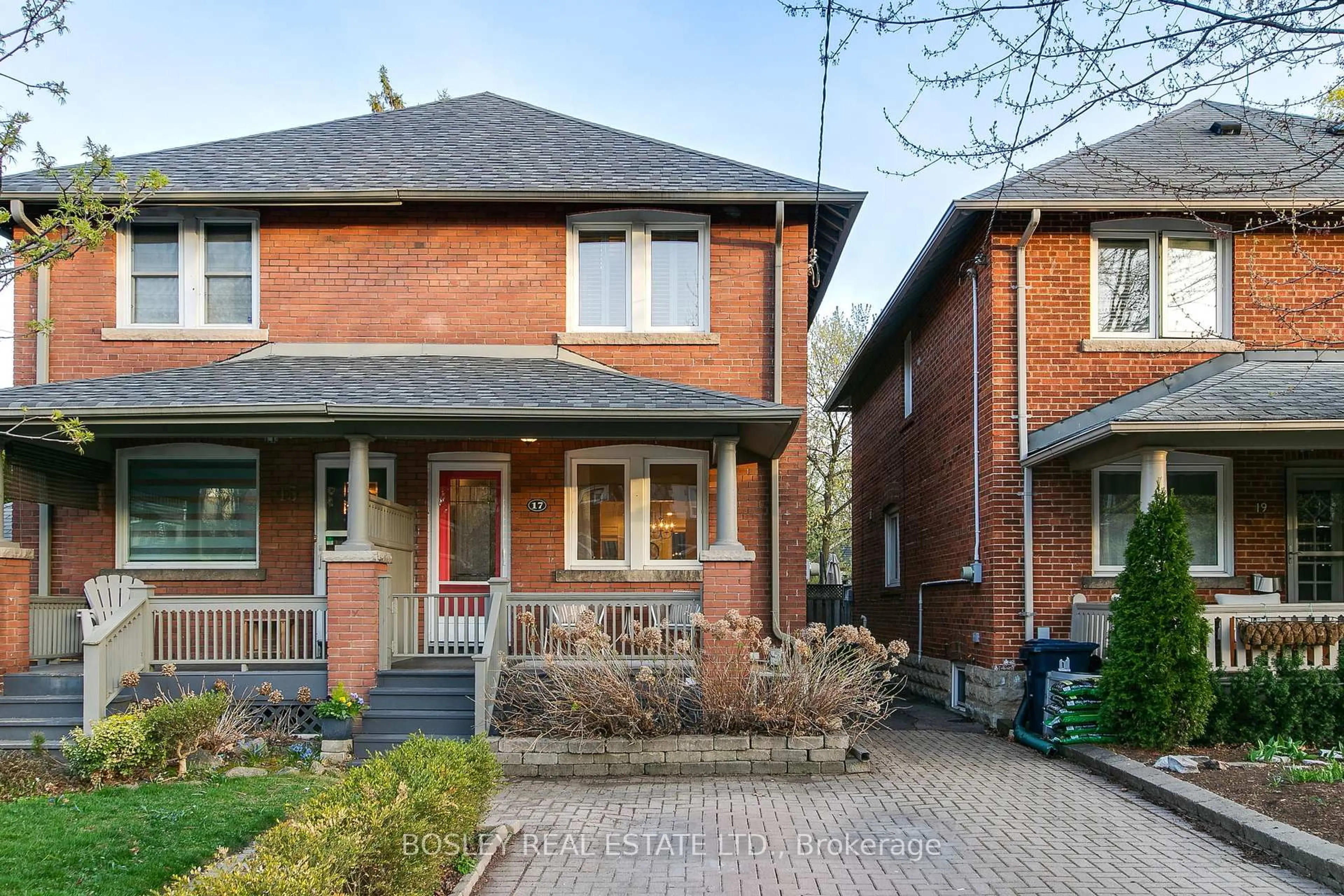 Home with brick exterior material, street for 17 Glengarry Ave, Toronto Ontario M5M 1C8