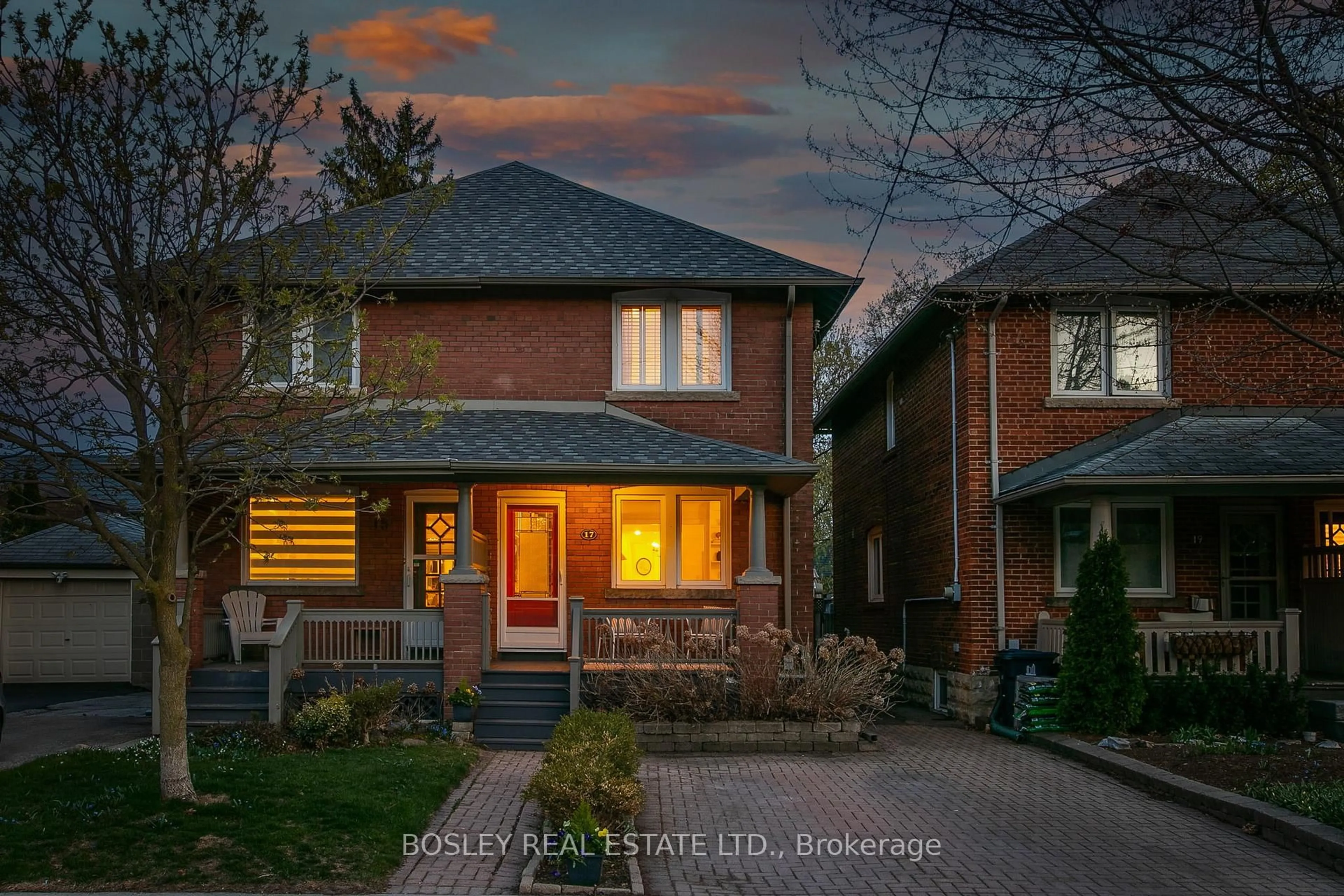 Home with brick exterior material, street for 17 Glengarry Ave, Toronto Ontario M5M 1C8