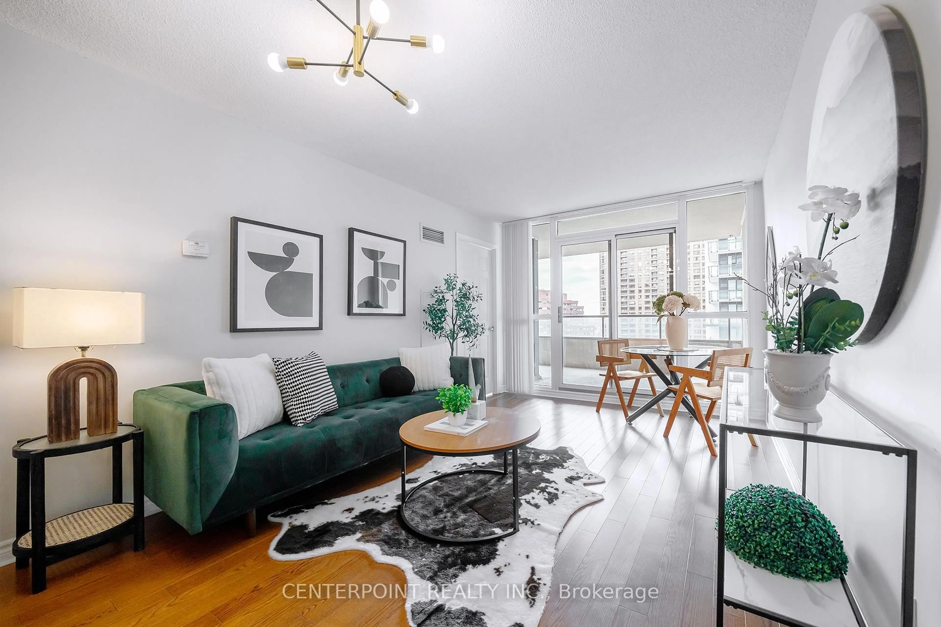 Living room with furniture, unknown for 18 Spring Garden Ave #1601, Toronto Ontario M2N 7M2