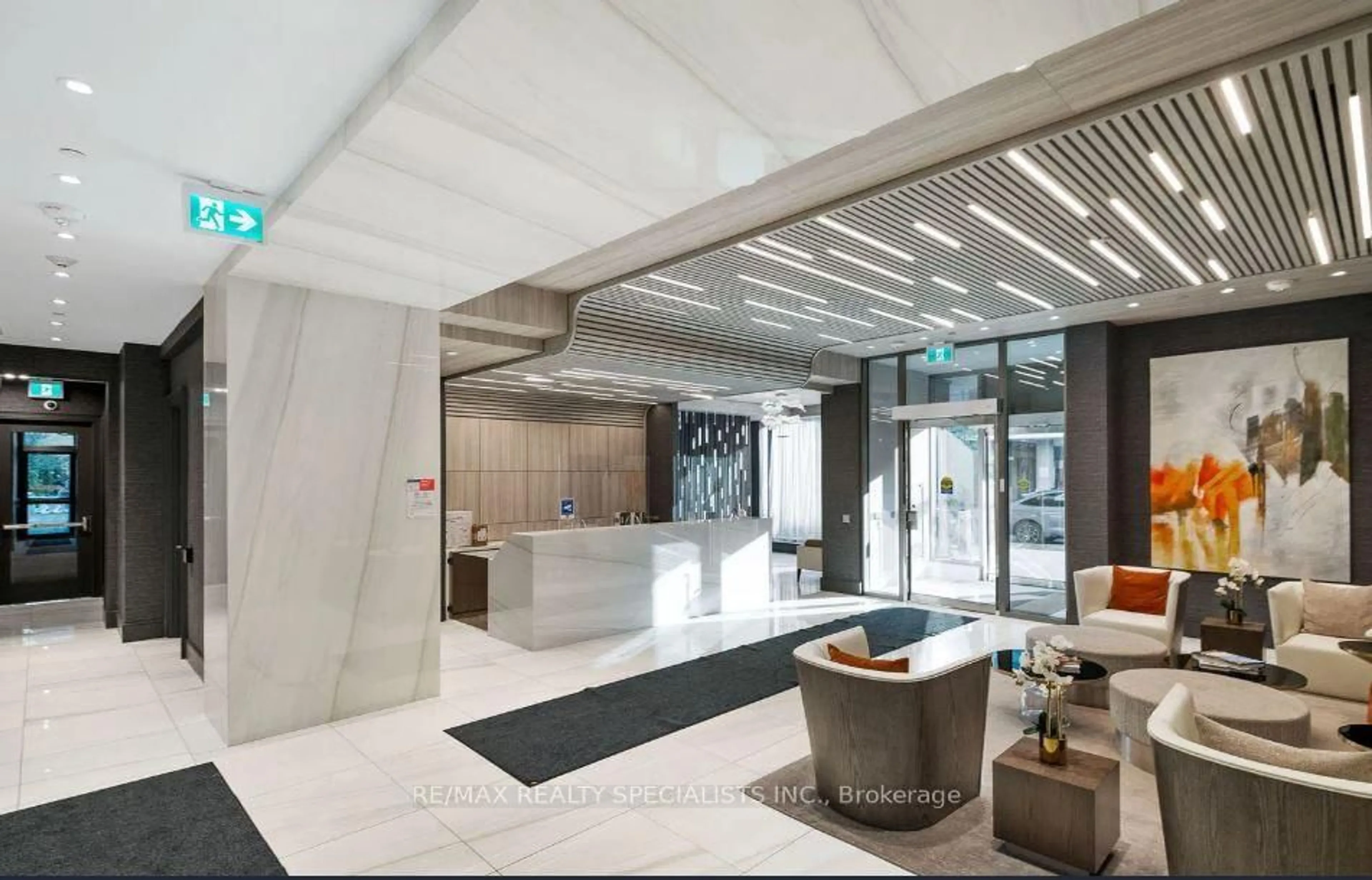 Lobby for 75 Canterbury Pl #1912, Toronto Ontario M2N 0L2
