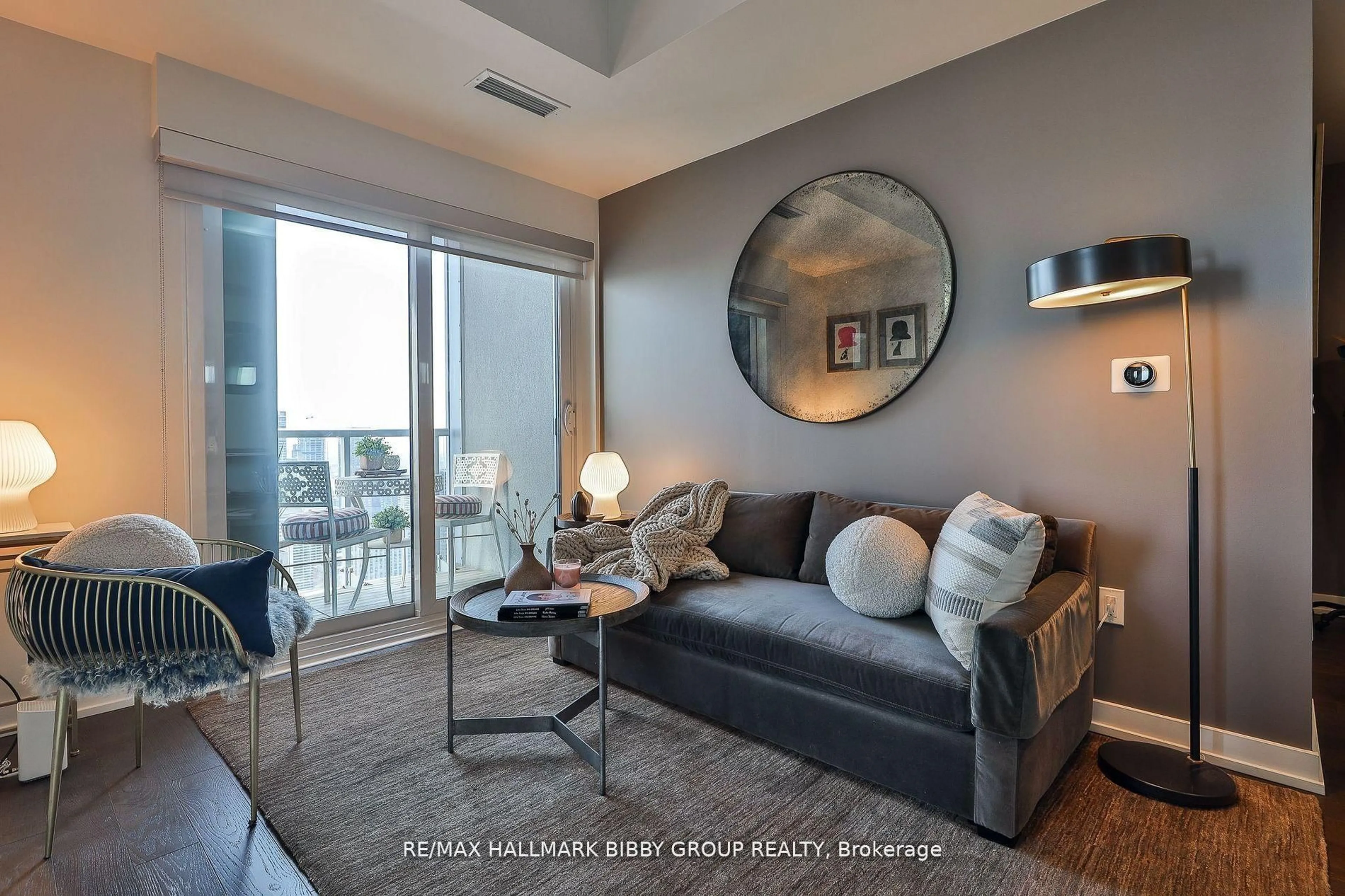 Living room with furniture, unknown for 1 Yorkville Ave #5008, Toronto Ontario M4W 0B1