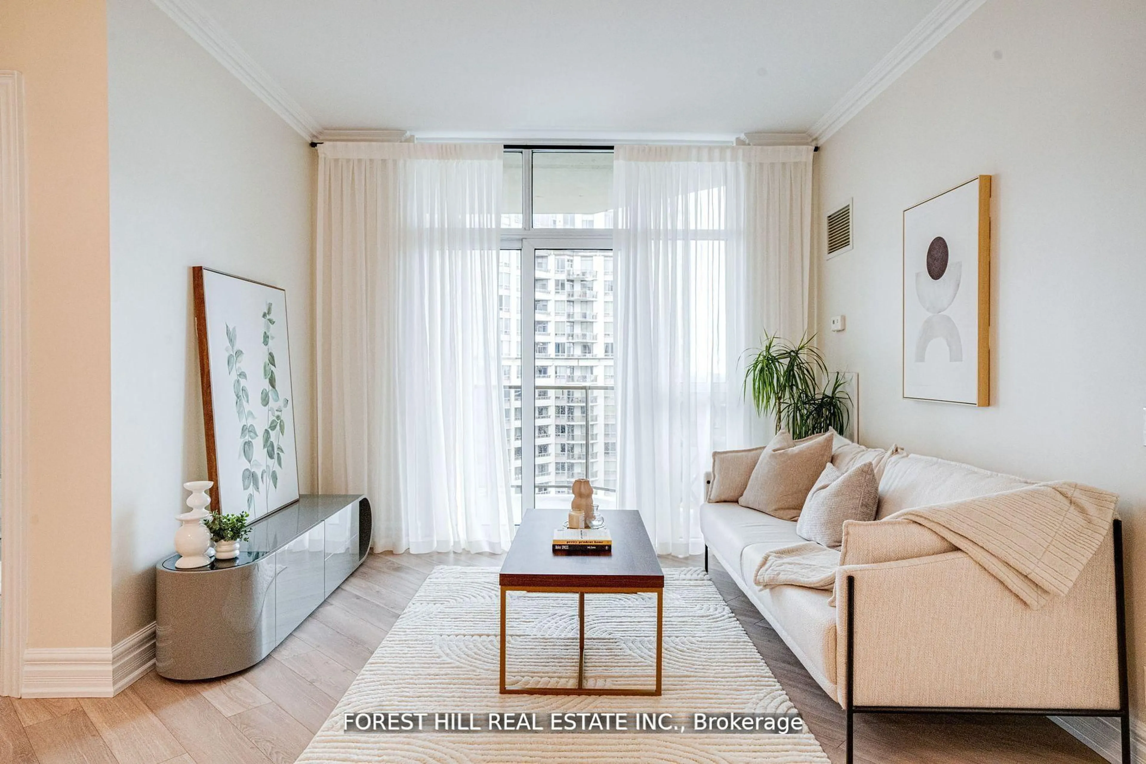 Living room with furniture, unknown for 78 Harrison Garden Blvd #2403, Toronto Ontario M2N 7E2