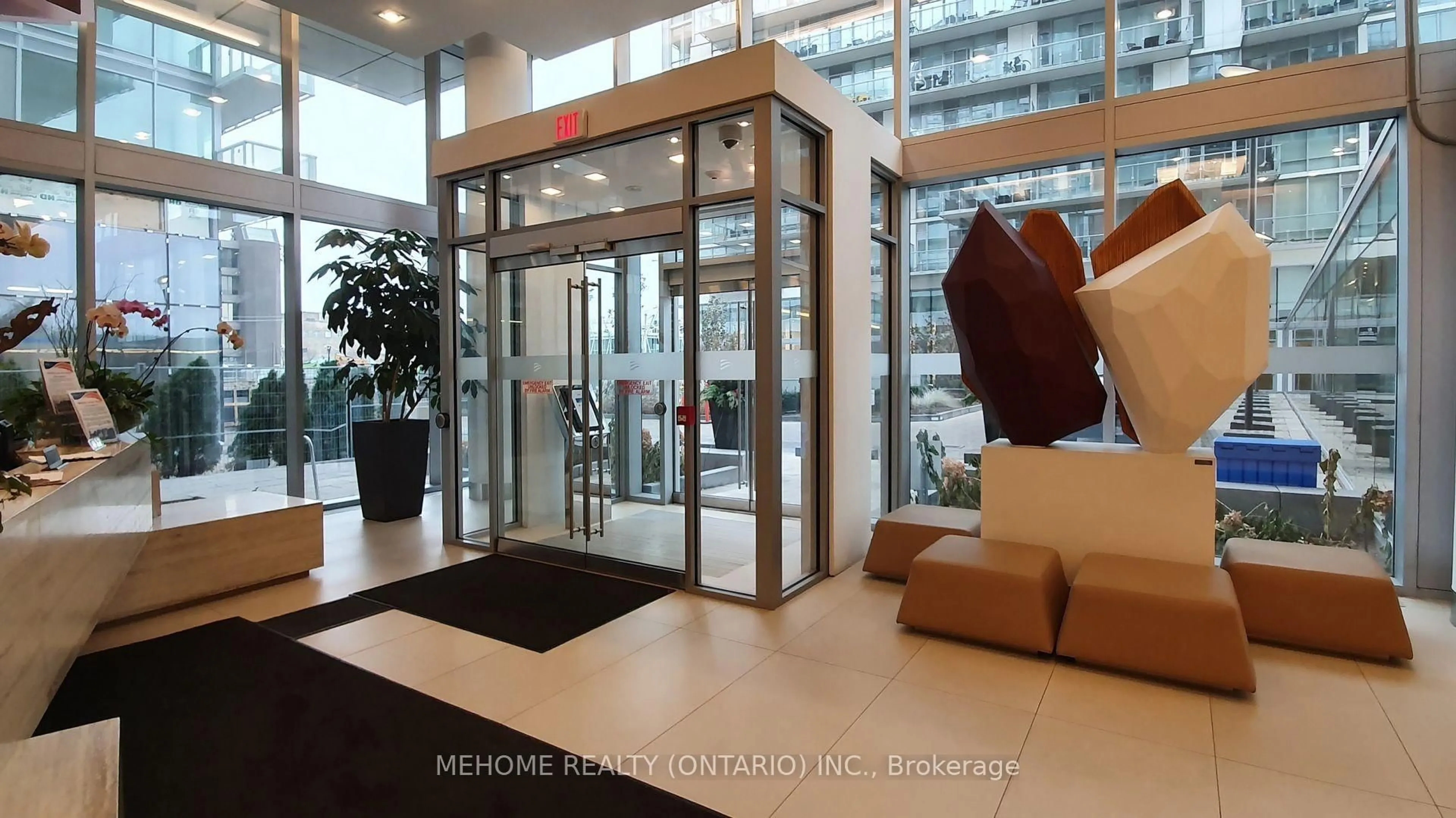 Indoor foyer for 29 Queens Quay #505, Toronto Ontario M5E 0A4
