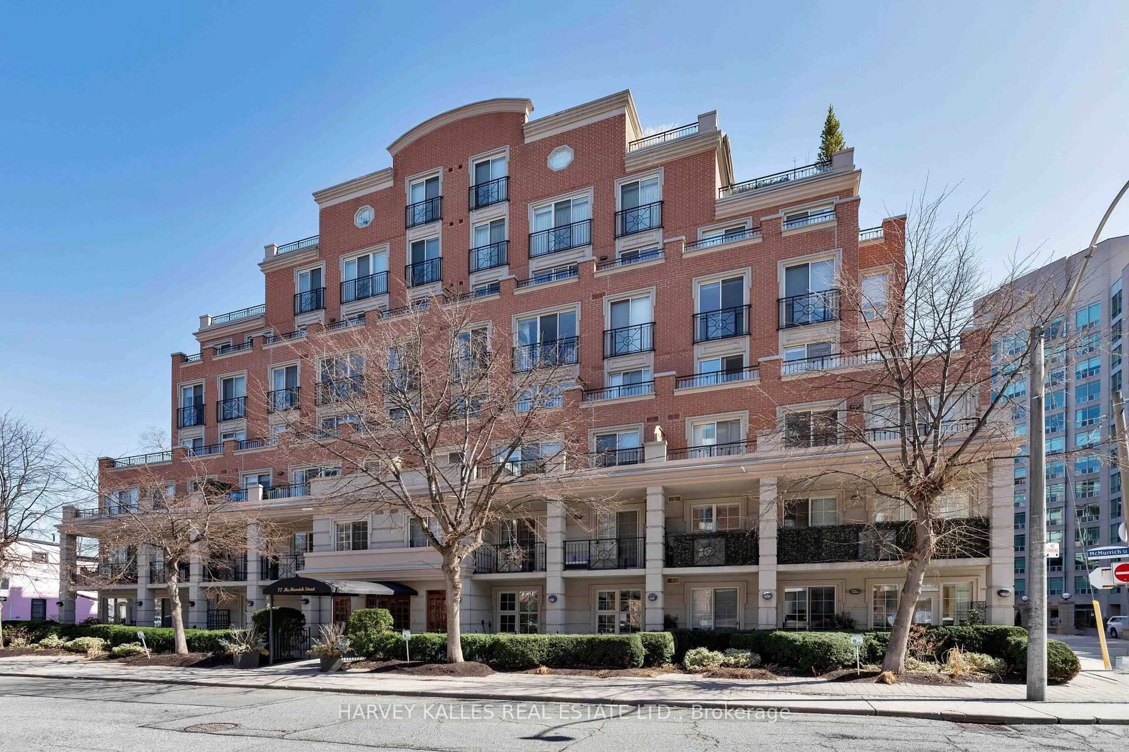 Home with brick exterior material, building for 77 Mcmurrich St #213, Toronto Ontario M5R 3V3