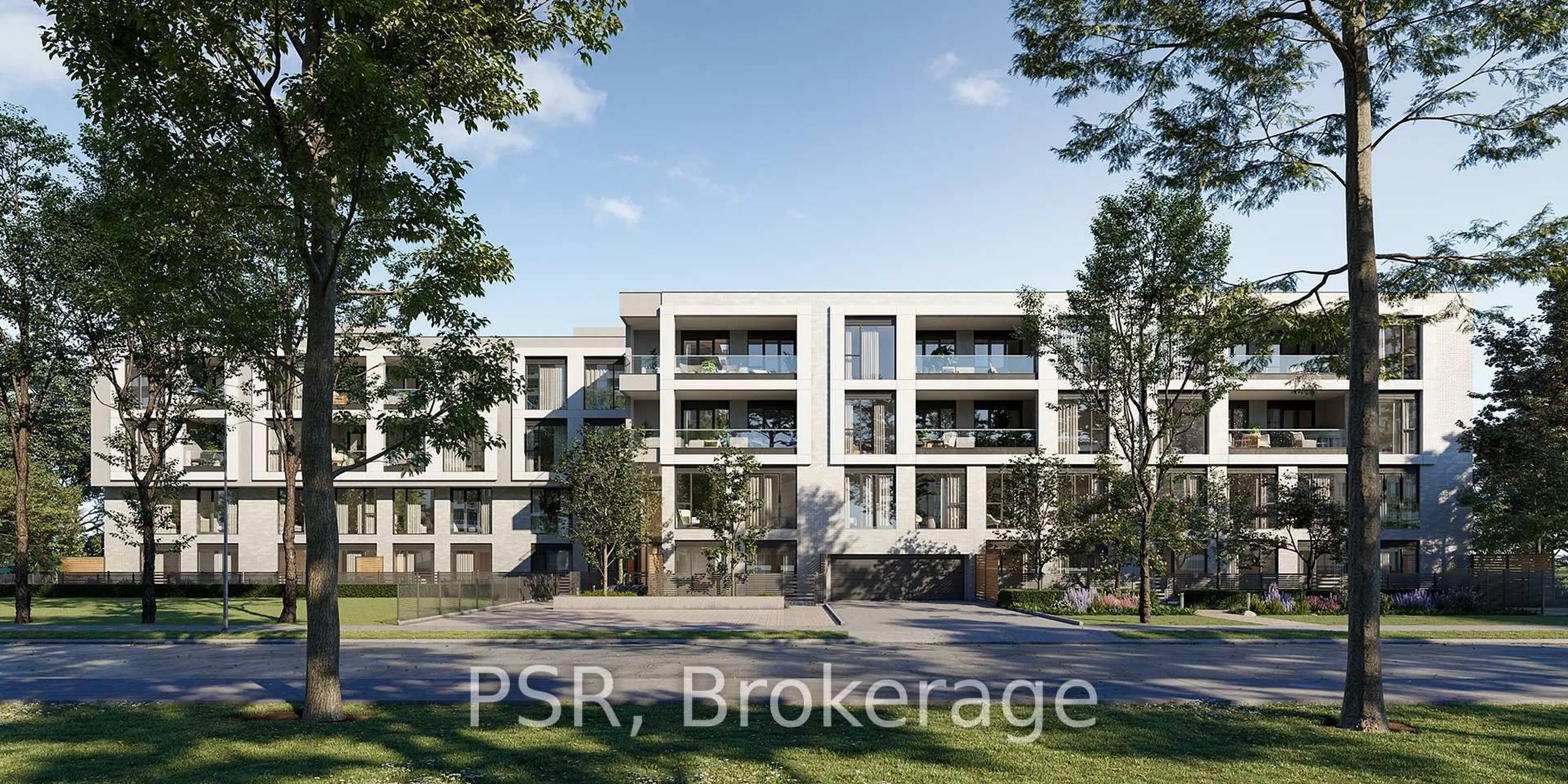 A pic from outside/outdoor area/front of a property/back of a property/a pic from drone, building for 200 Keewatin Ave #206, Toronto Ontario M4P 1Z8