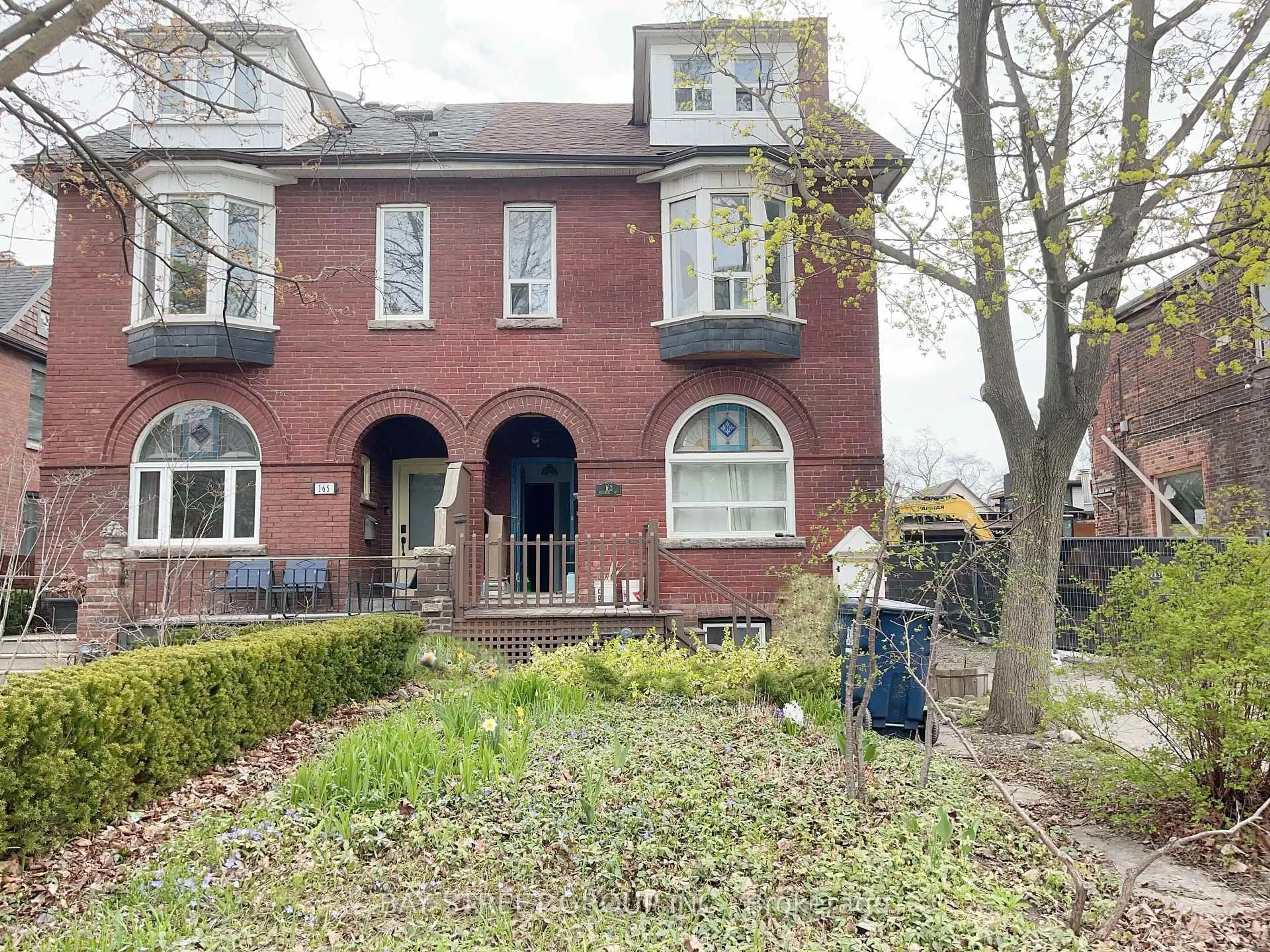 Home with brick exterior material, street for 163 Delaware Ave, Toronto Ontario M6H 2T2