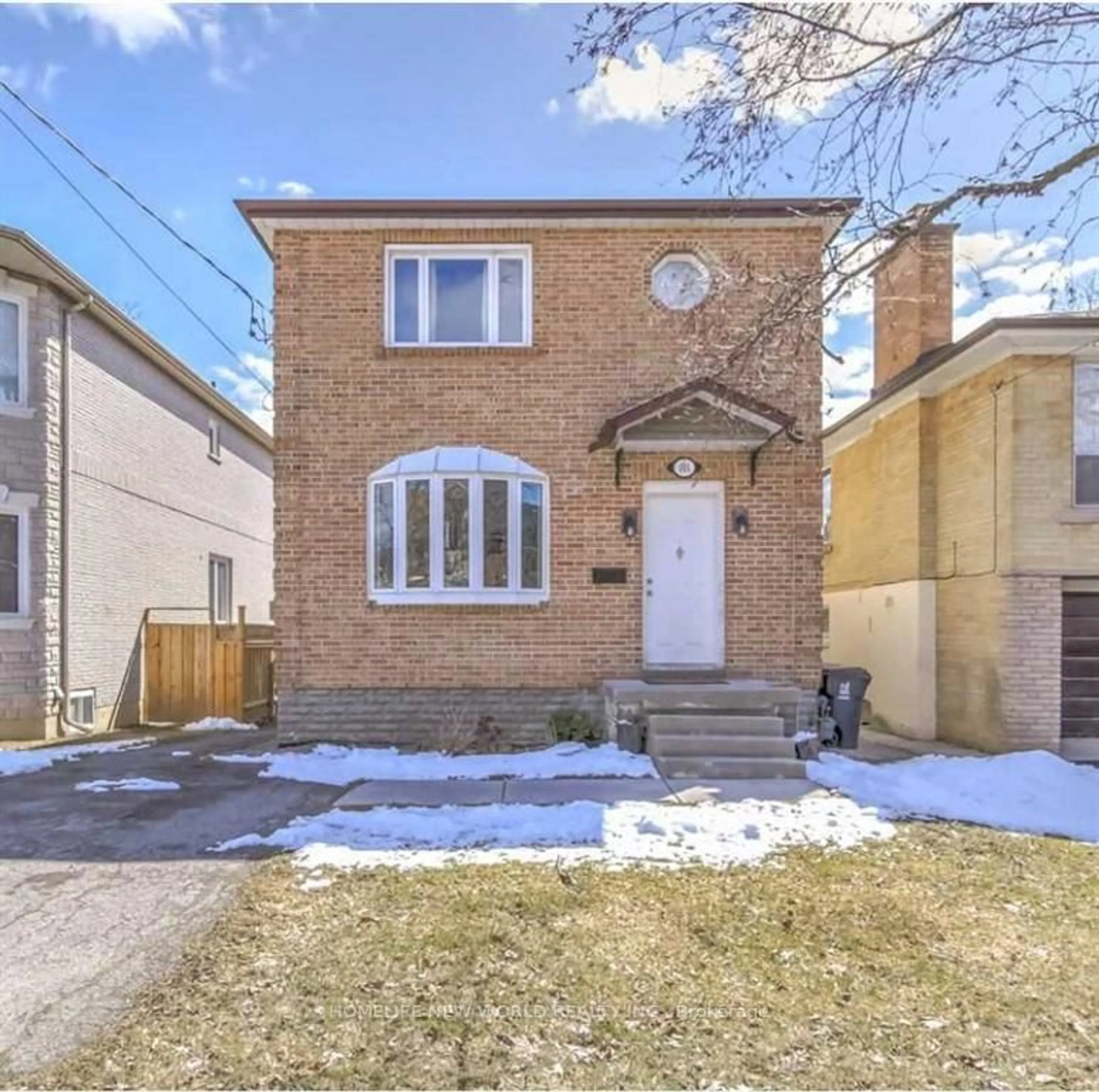 Home with brick exterior material, street for 101 Parkview Ave, Toronto Ontario M2N 3Y4