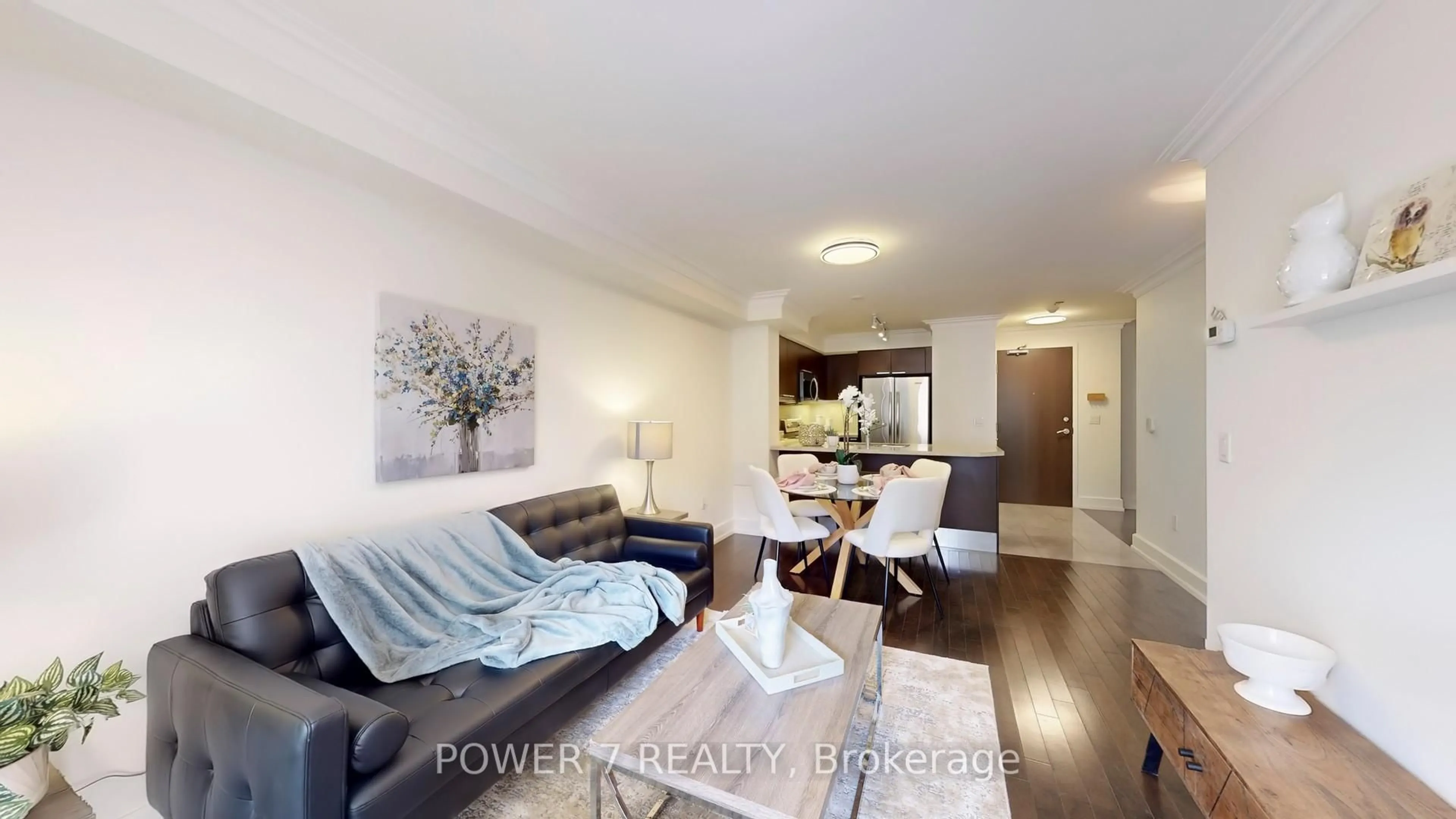 Living room with furniture, unknown for 650 Sheppard Ave #218, Toronto Ontario M2K 1C1